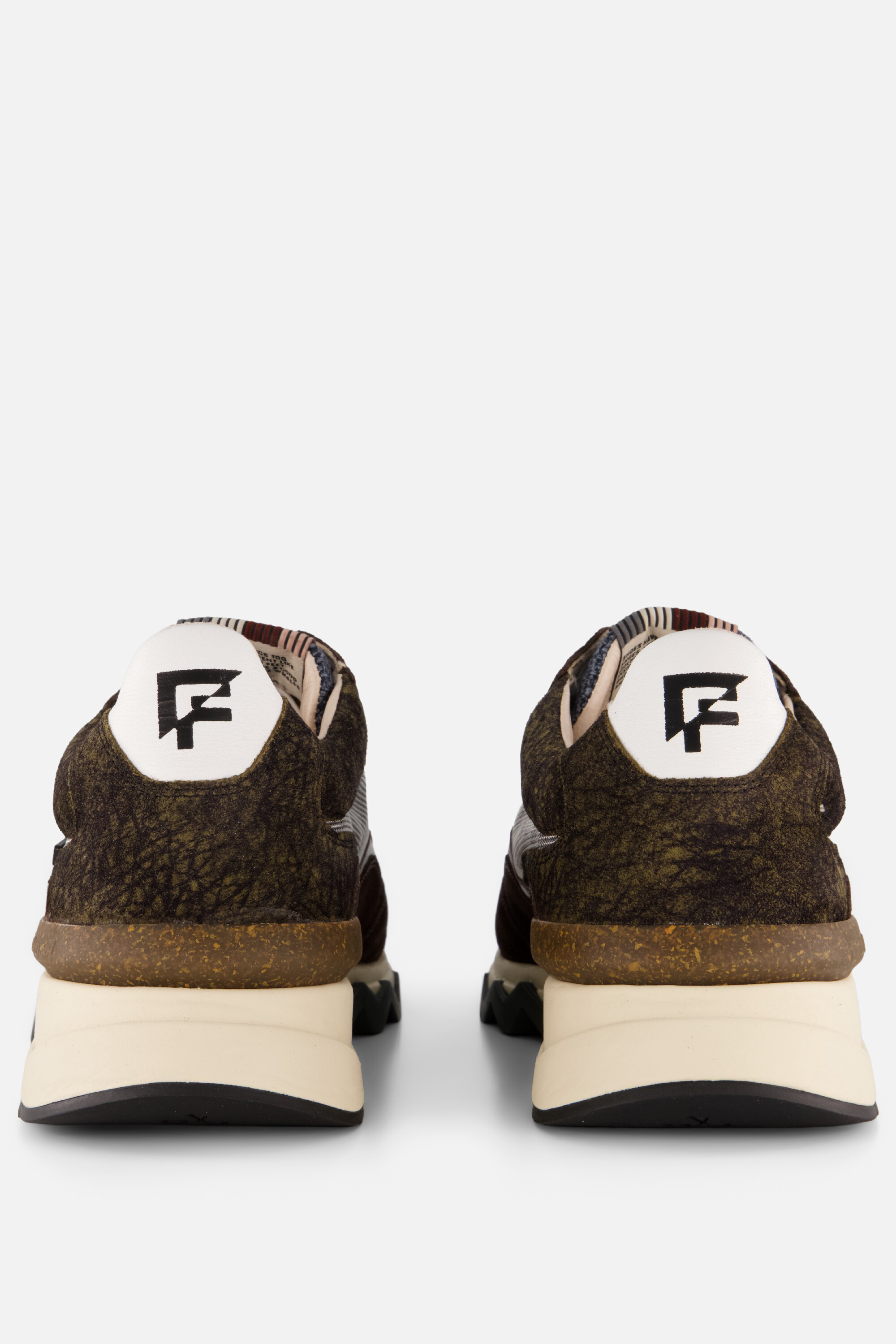 Floris van Bommel de Zager 34.01 Sneakers taupe afbeelding 2