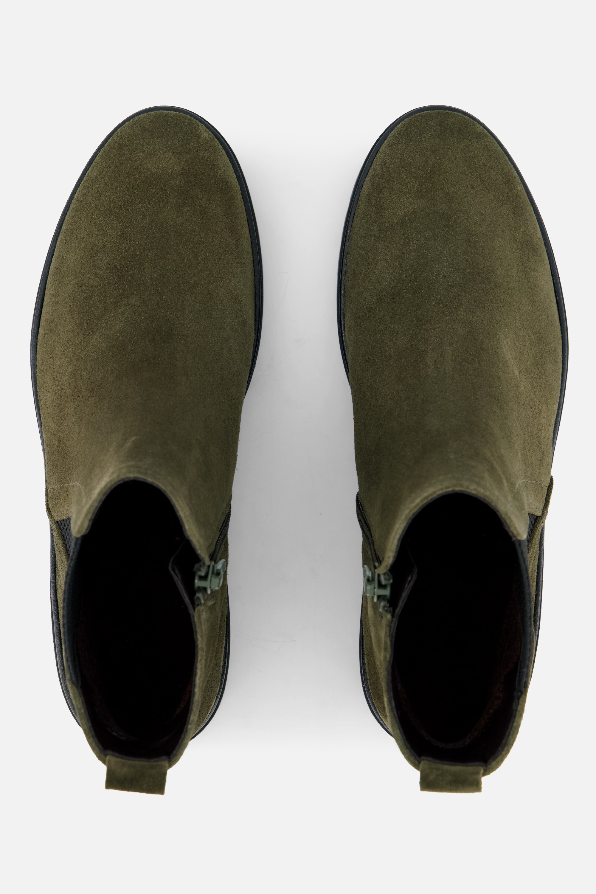 Gabor Chelsea boots groen Suede afbeelding 2
