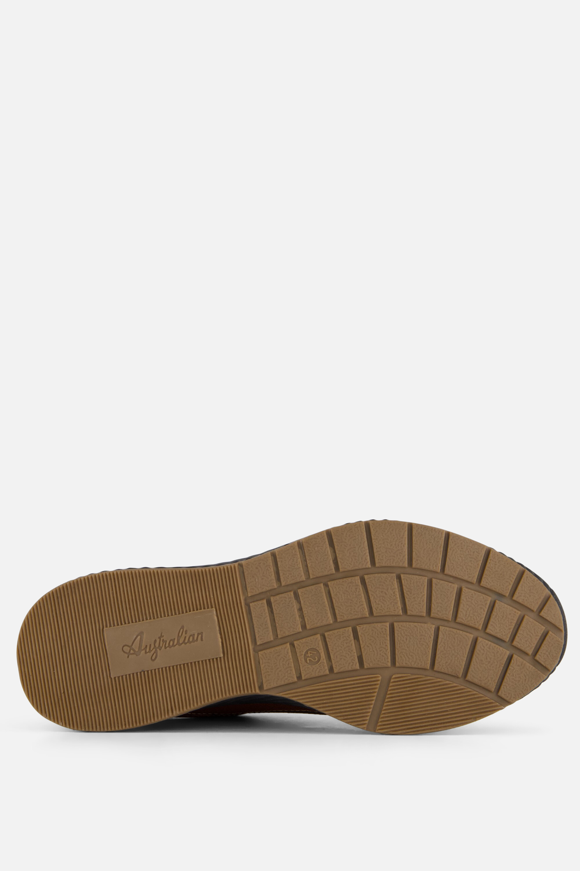 Australian Hatchback Sneakers cognac Leer afbeelding 3