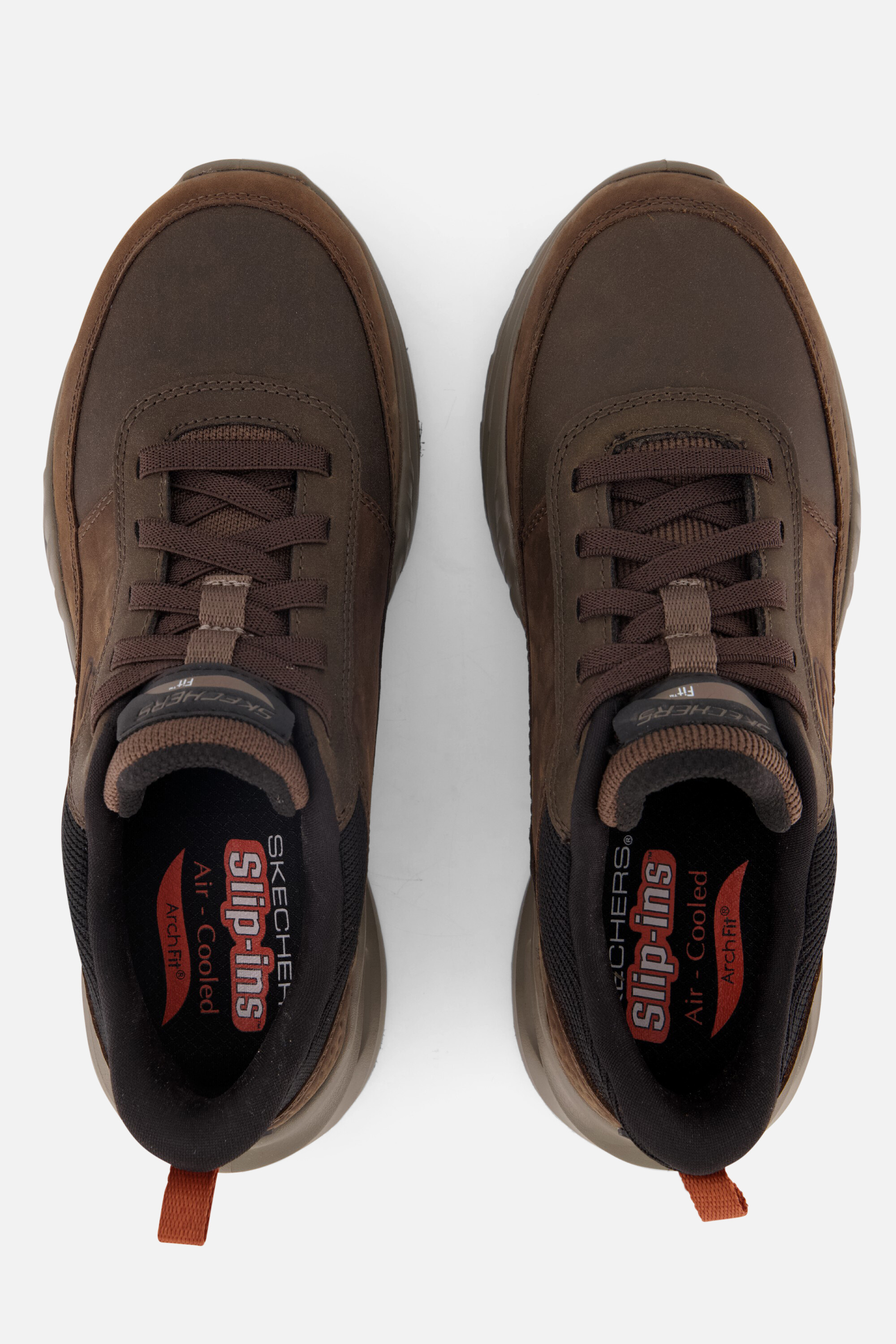 Skechers Arch Fit Orvan Slip-ins Instappers bruin afbeelding 3