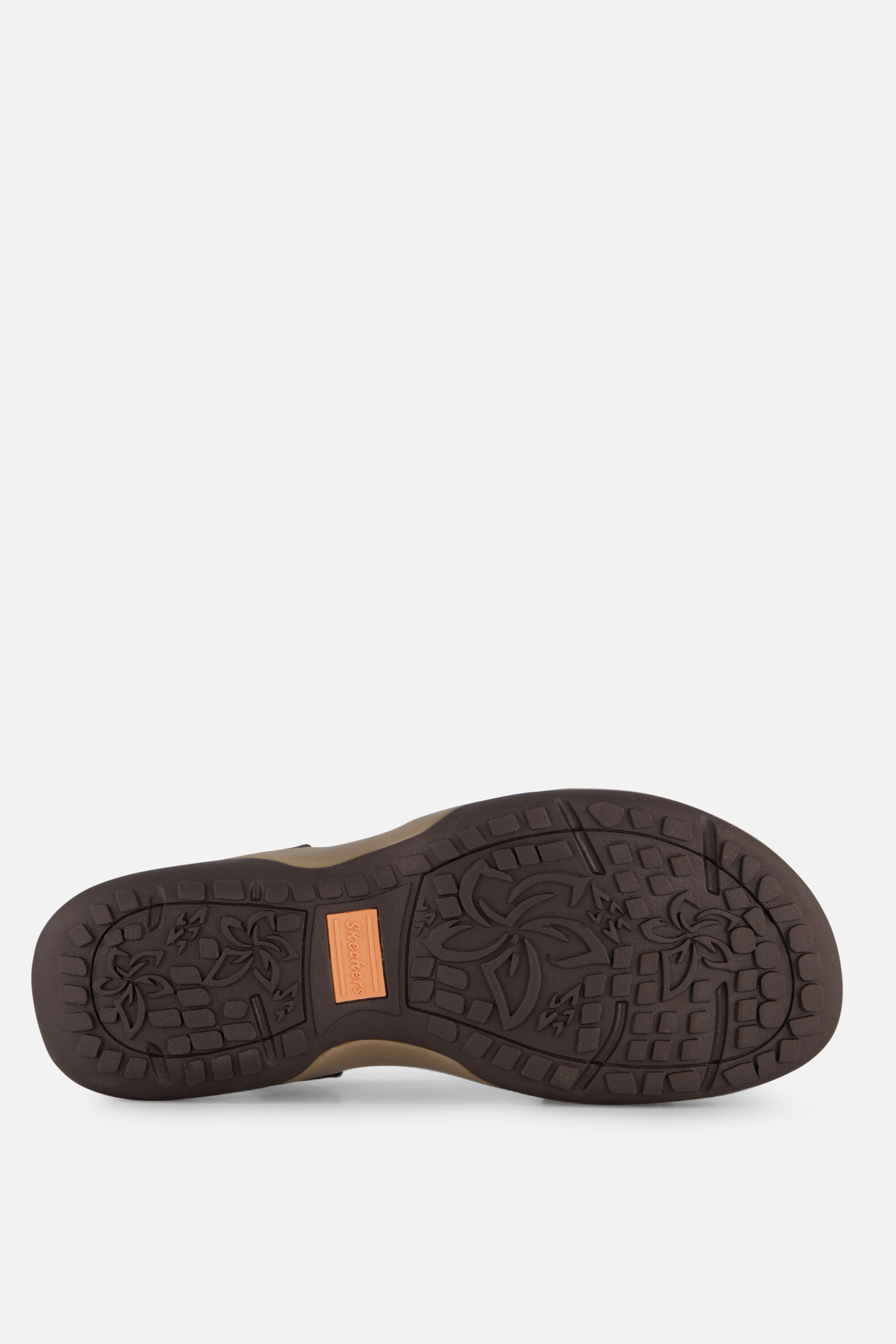 Skechers Reggae Slim Sandalen bruin Textiel afbeelding 2