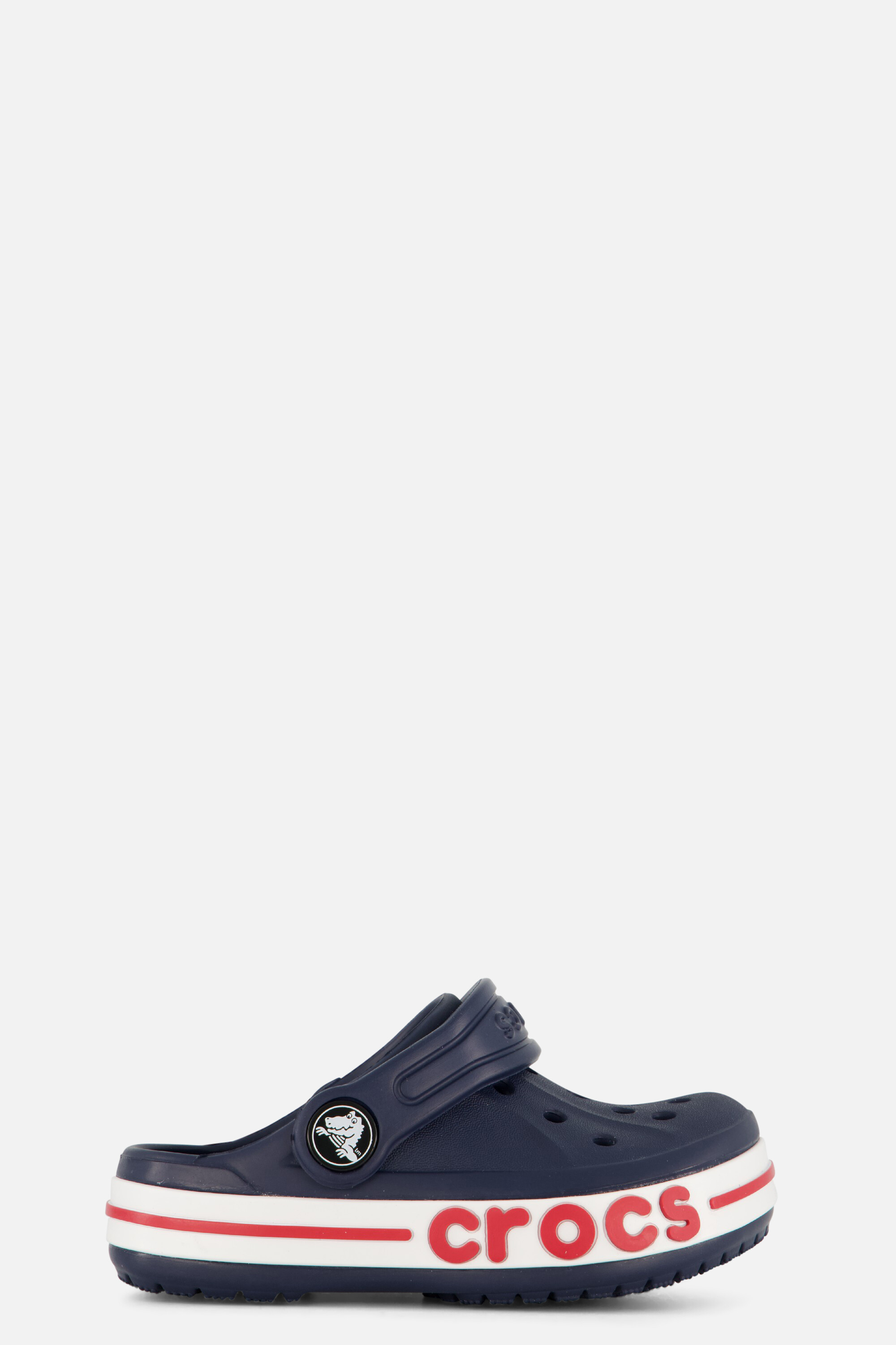 Crocs Bayaband Clogs Slippers blauw Rubber afbeelding 4