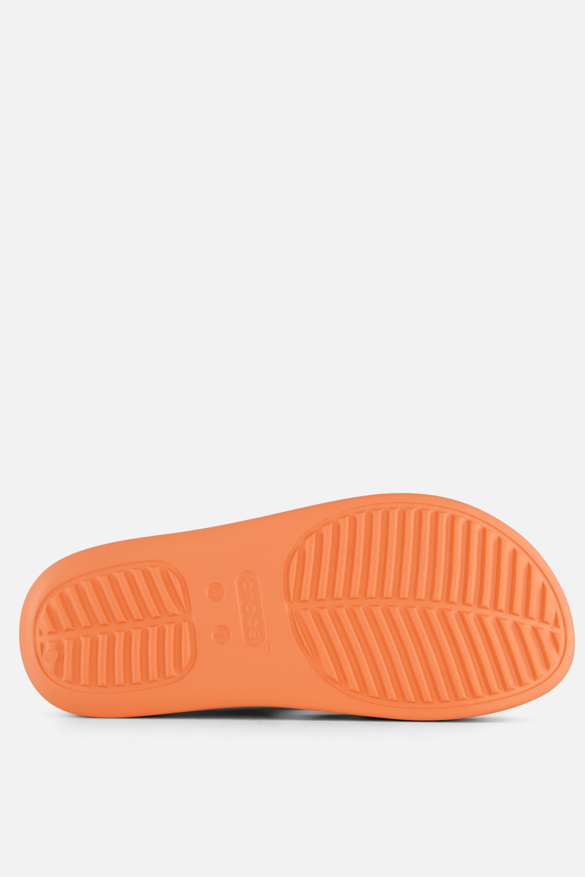 Crocs Getaway Platform Flip Slippers oranje Rubber afbeelding 2