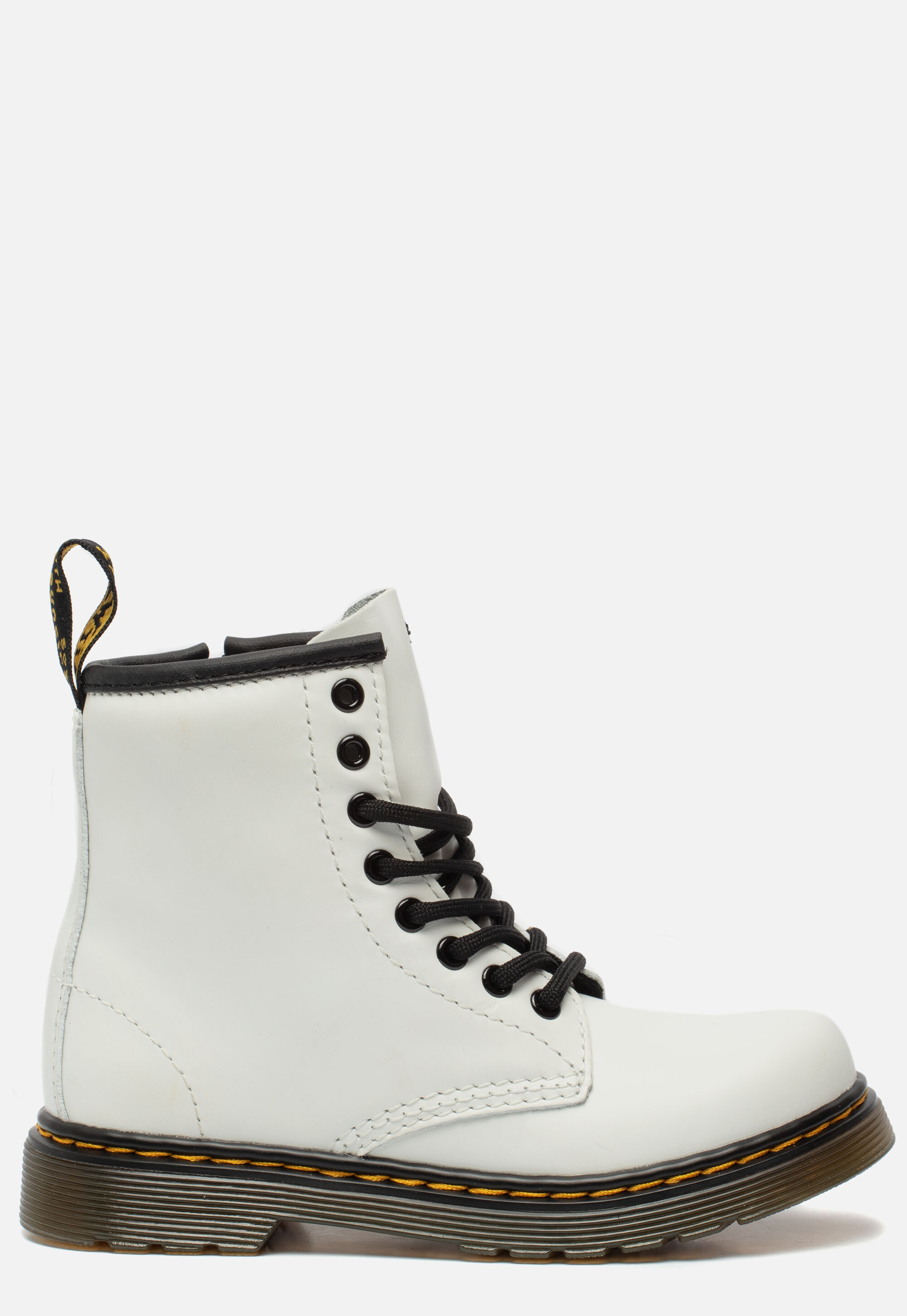 Dr. Martens Juniors Veterboots wit Leer afbeelding 2