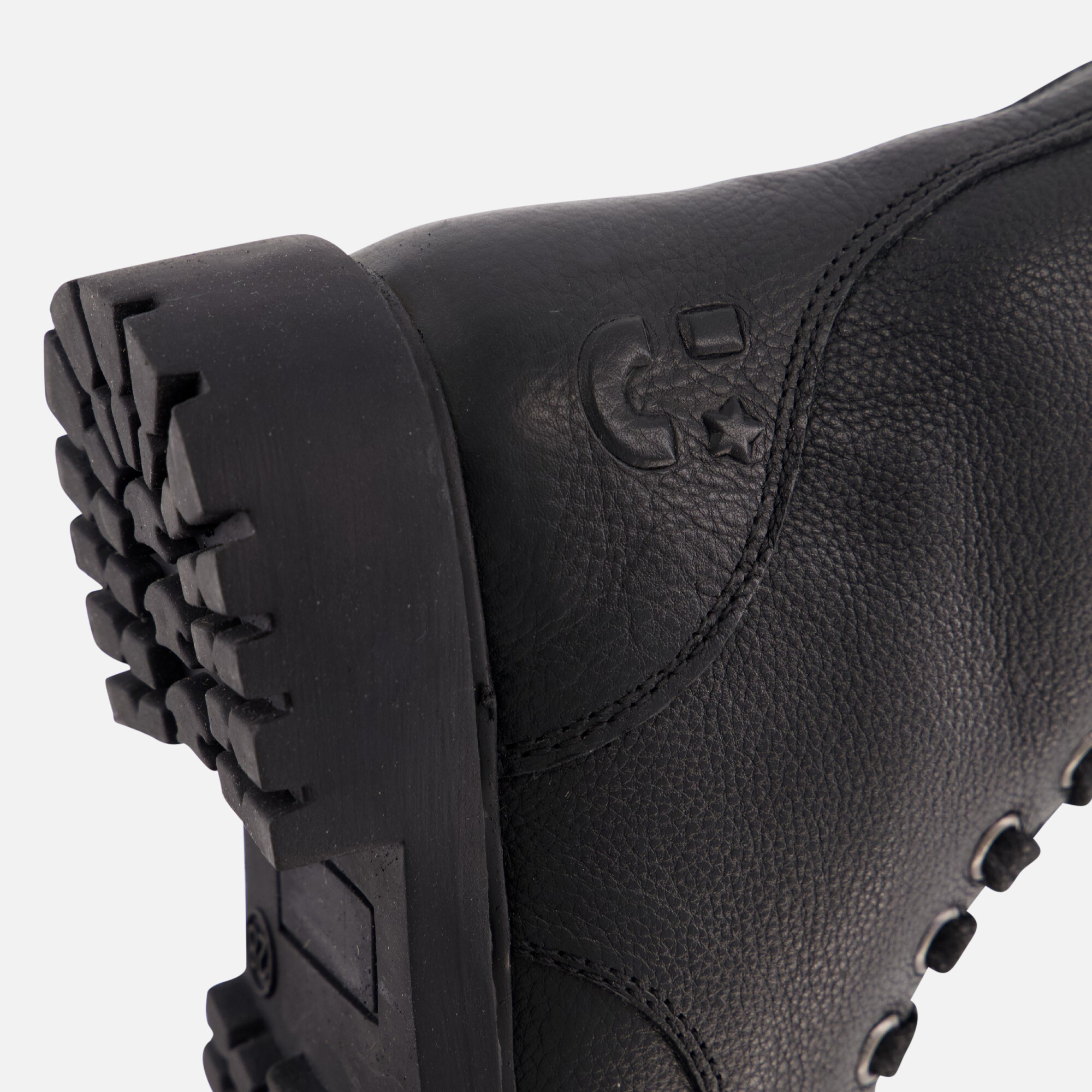 Muyters Veterboots zwart Leer afbeelding 4