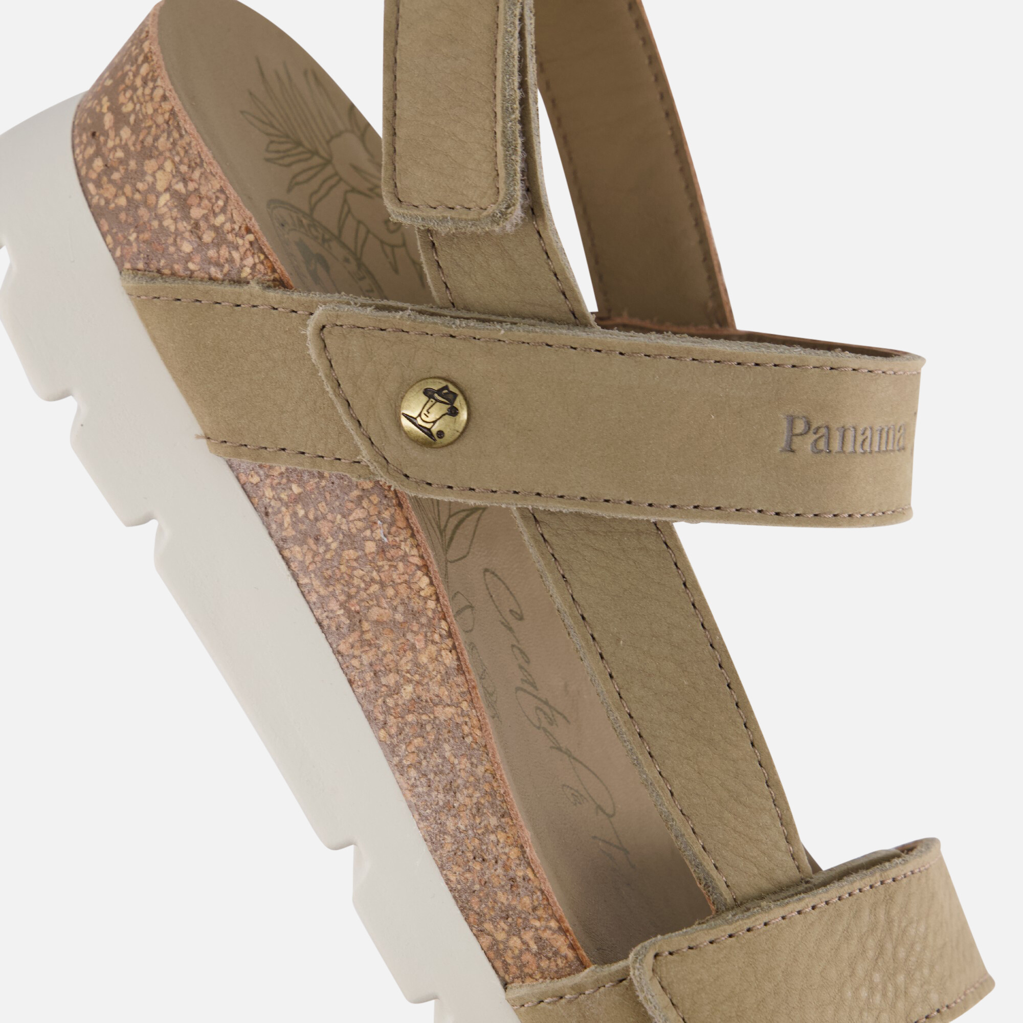 Panama Jack Selma B29 Sandalen groen Nubuck afbeelding 3