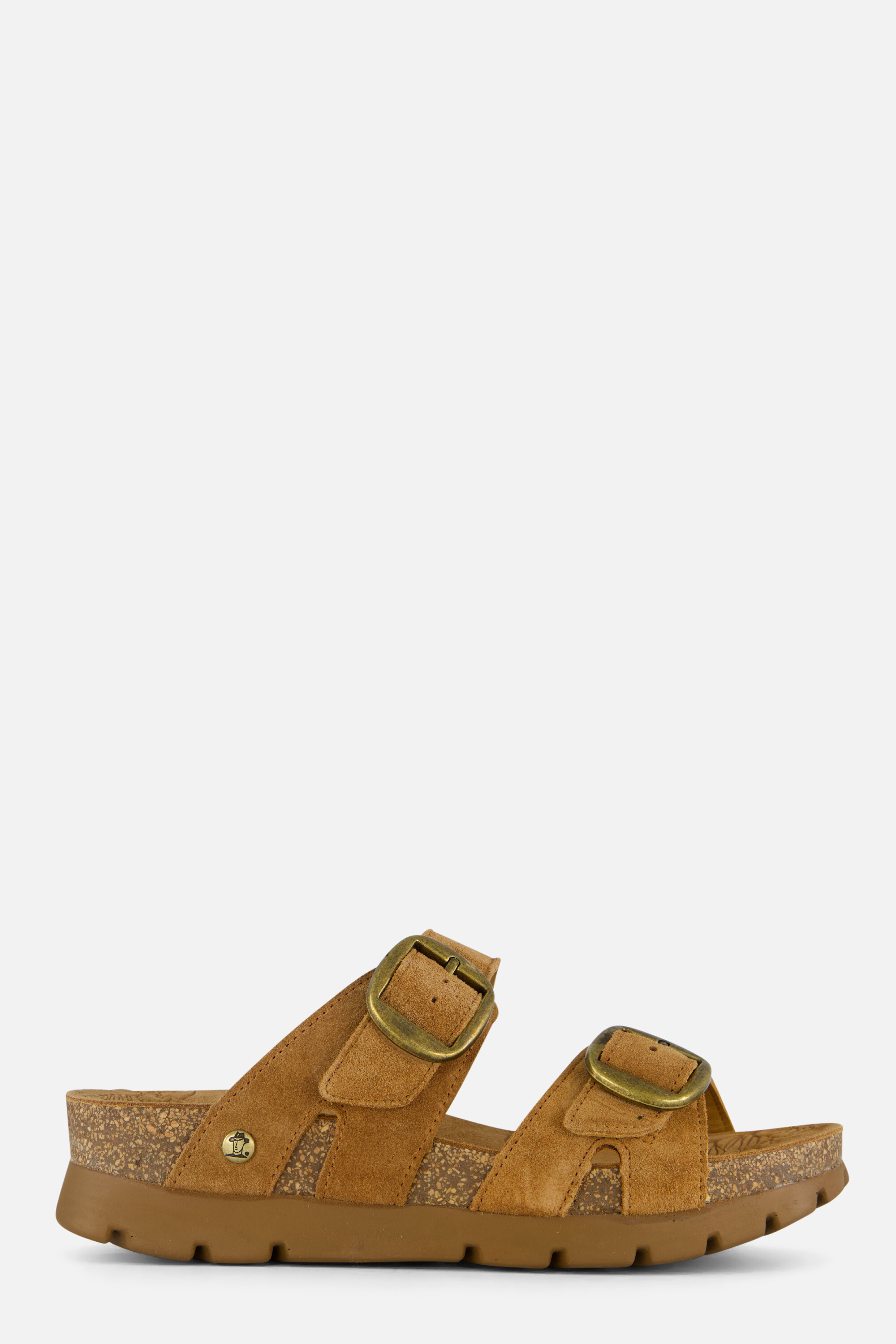 Panama Jack Shirley B15 Slippers cognac Suede afbeelding 4