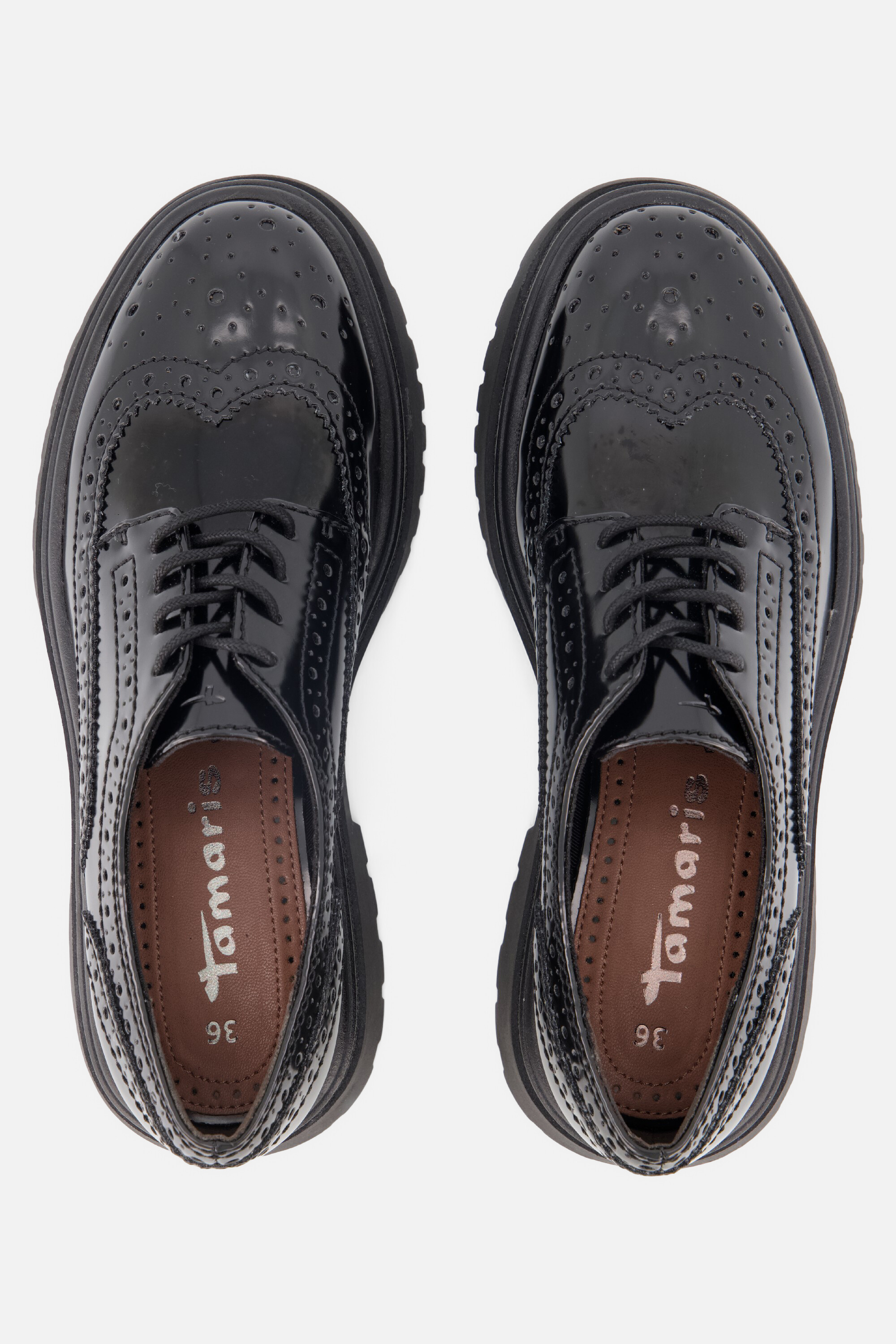 Tamaris Veterschoenen zwart Synthetisch afbeelding 2