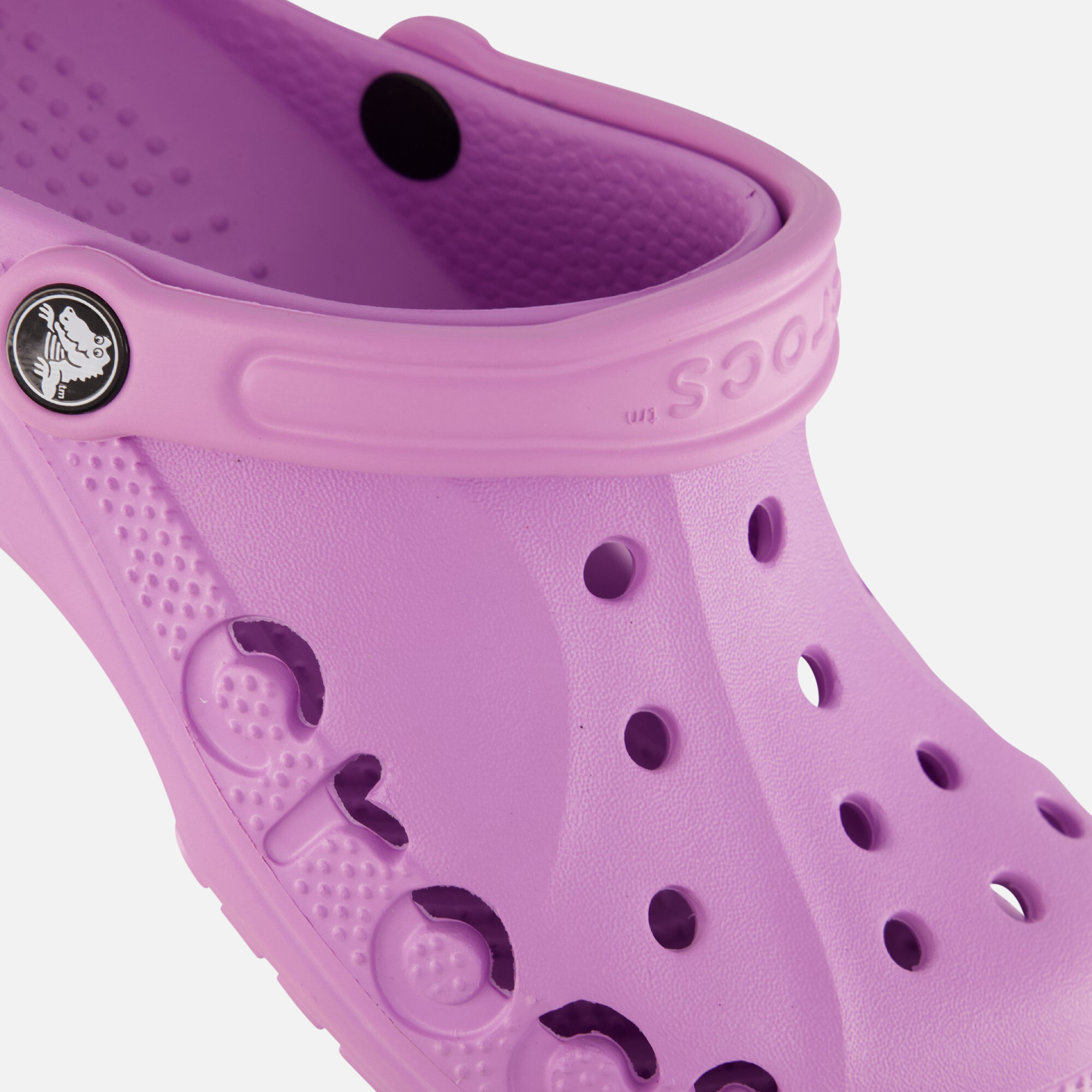Crocs Baya Clogs Slippers paars Rubber afbeelding 3