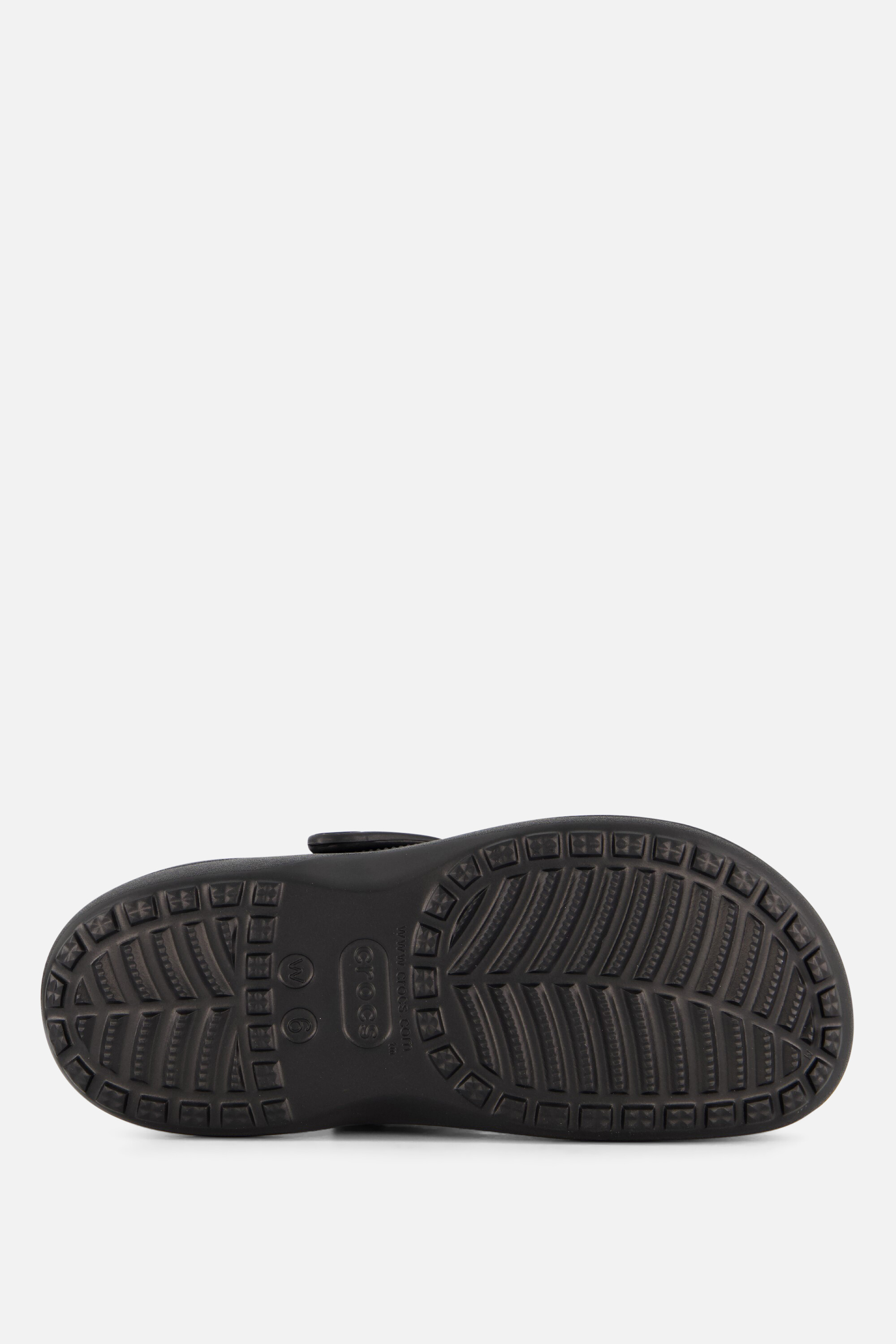 Crocs Baya Platform Clogs Slippers zwart afbeelding 2