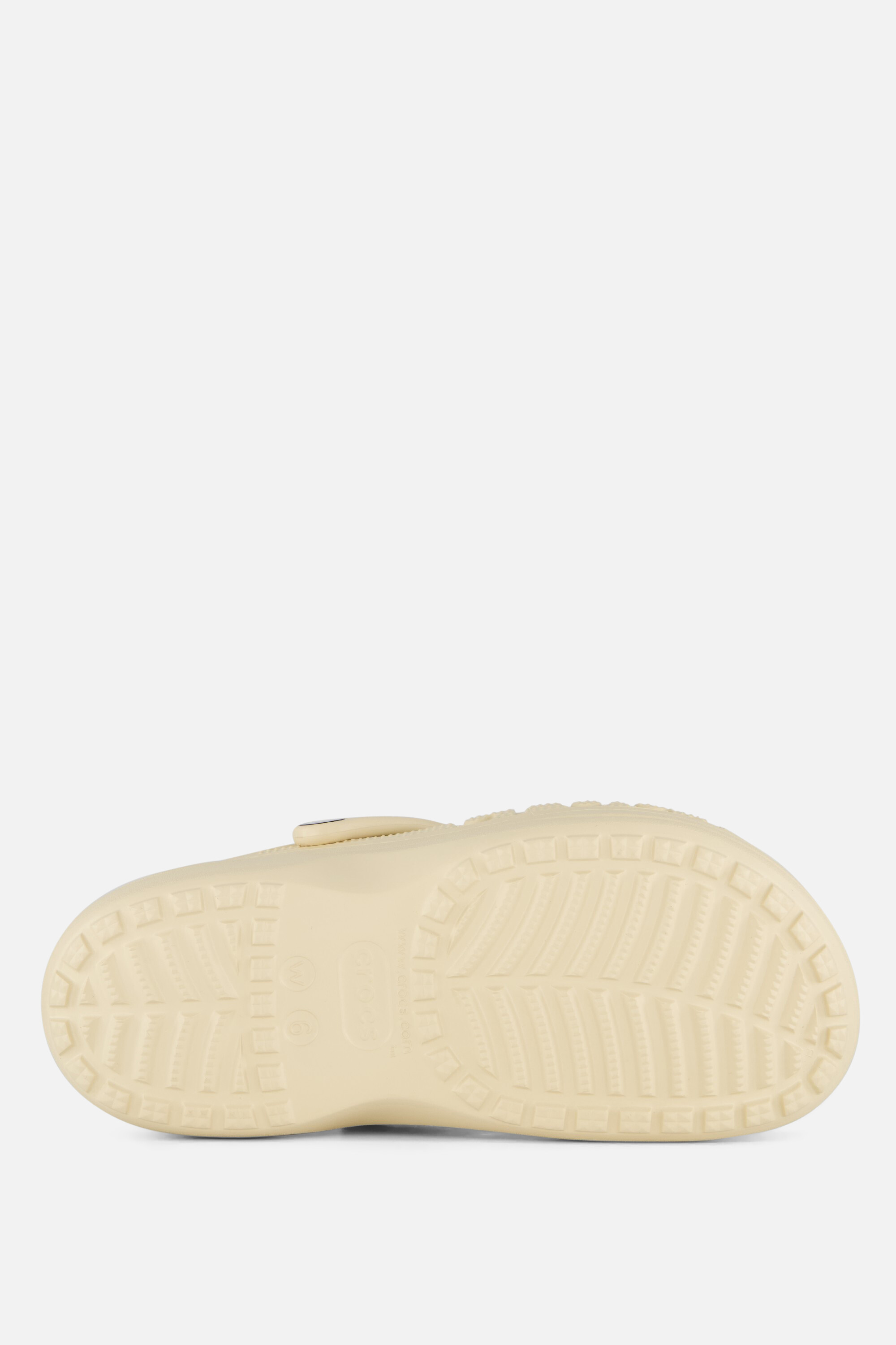 Crocs Baya Platform Clogs Slippers beige afbeelding 2
