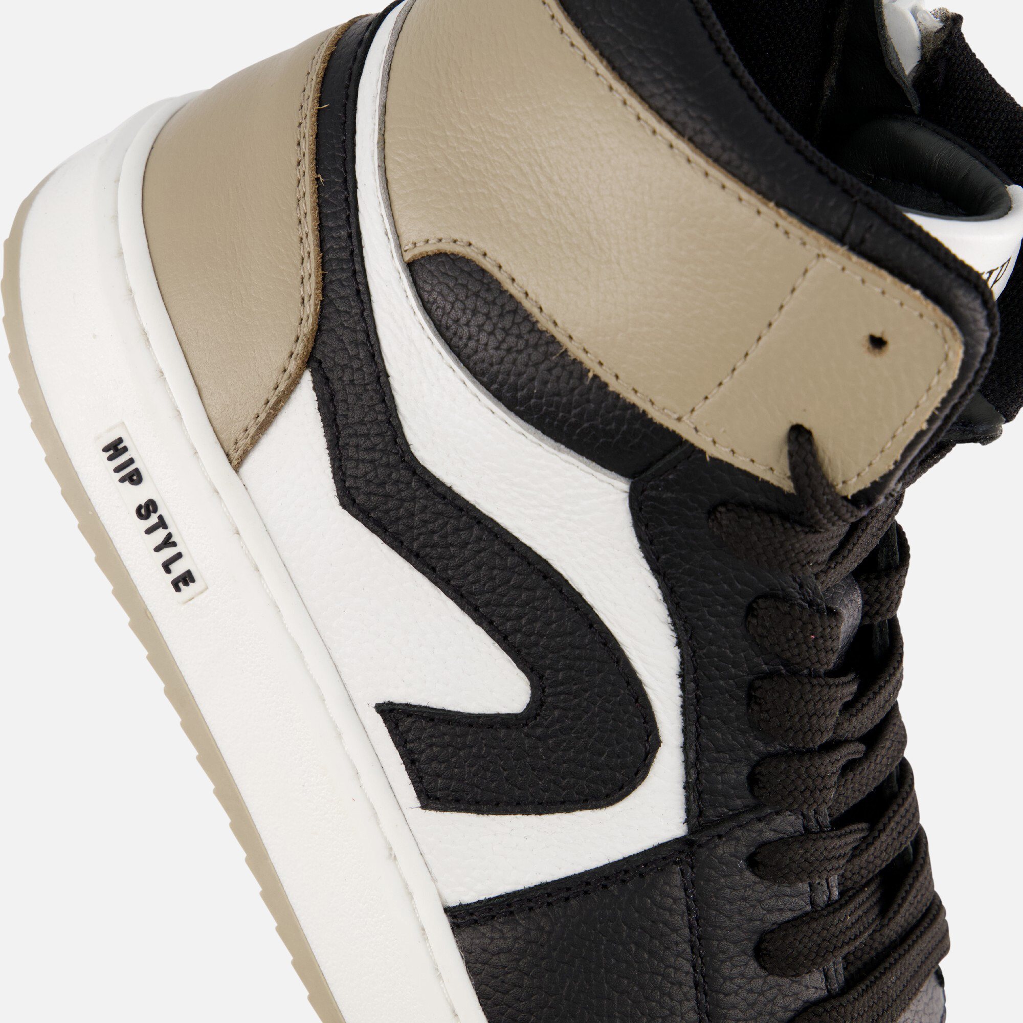 HIP Sneakers taupe Leer afbeelding 4