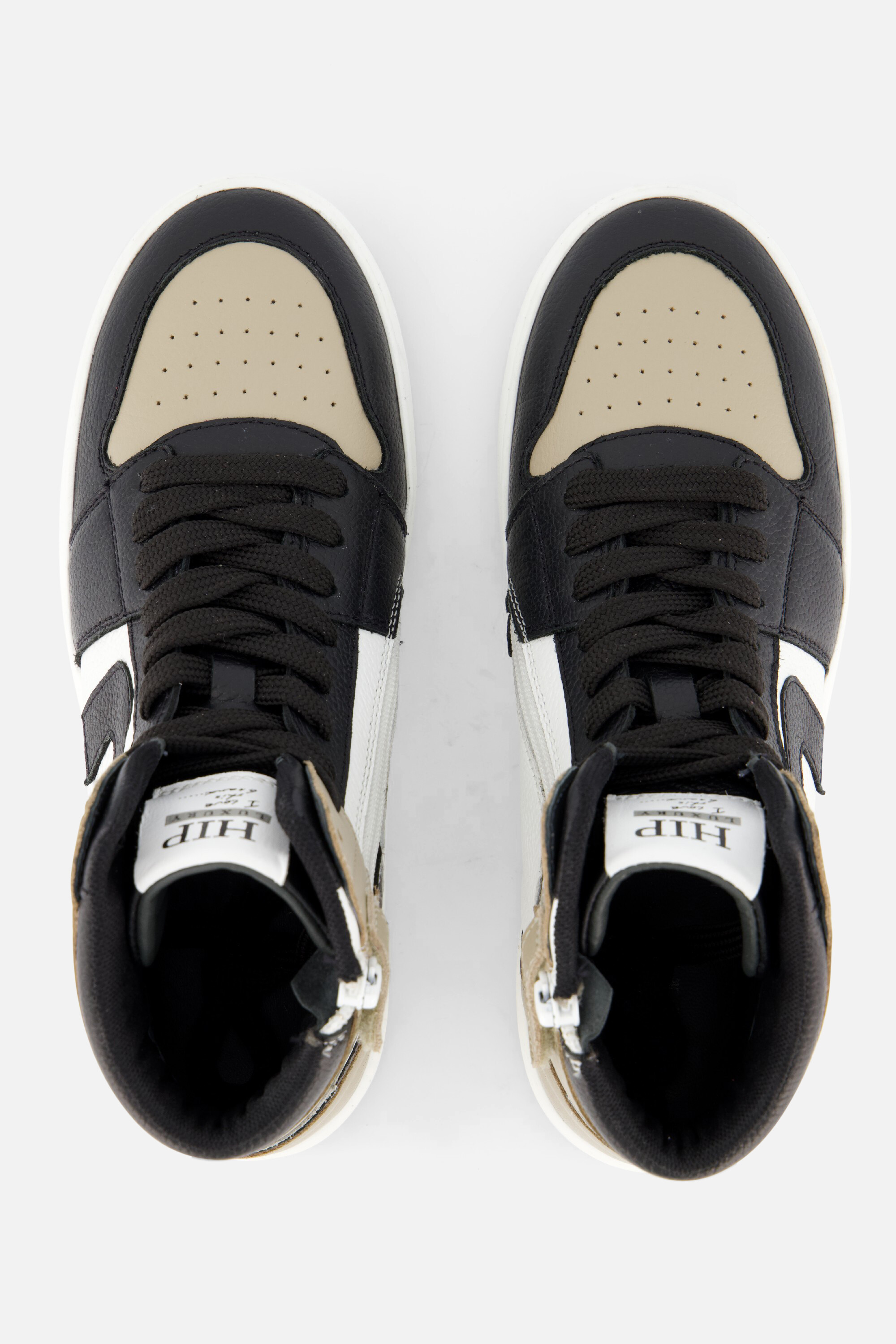 HIP Sneakers taupe Leer afbeelding 2