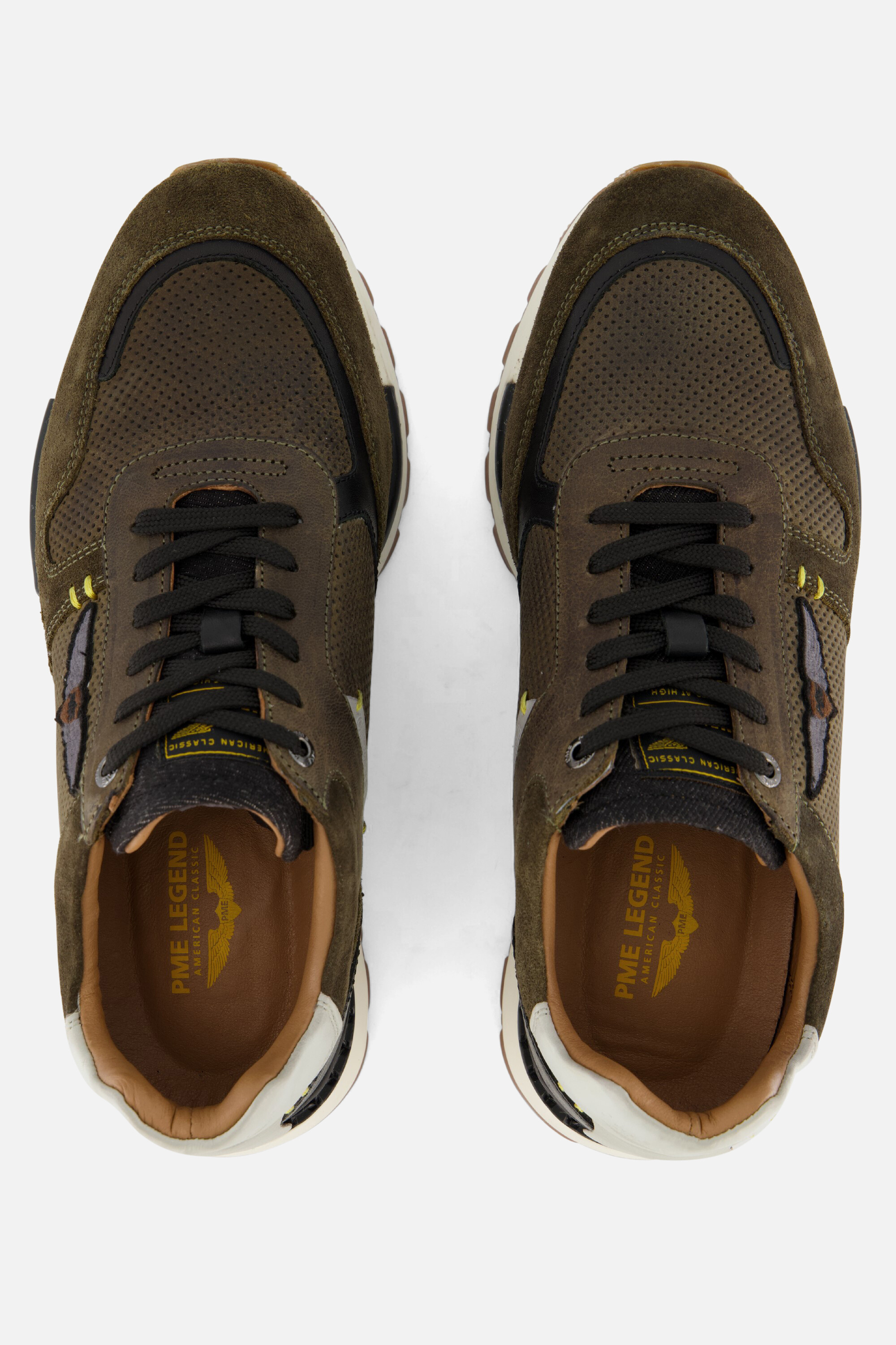 PME Legend Aircobra Sneakers groen Suede afbeelding 2