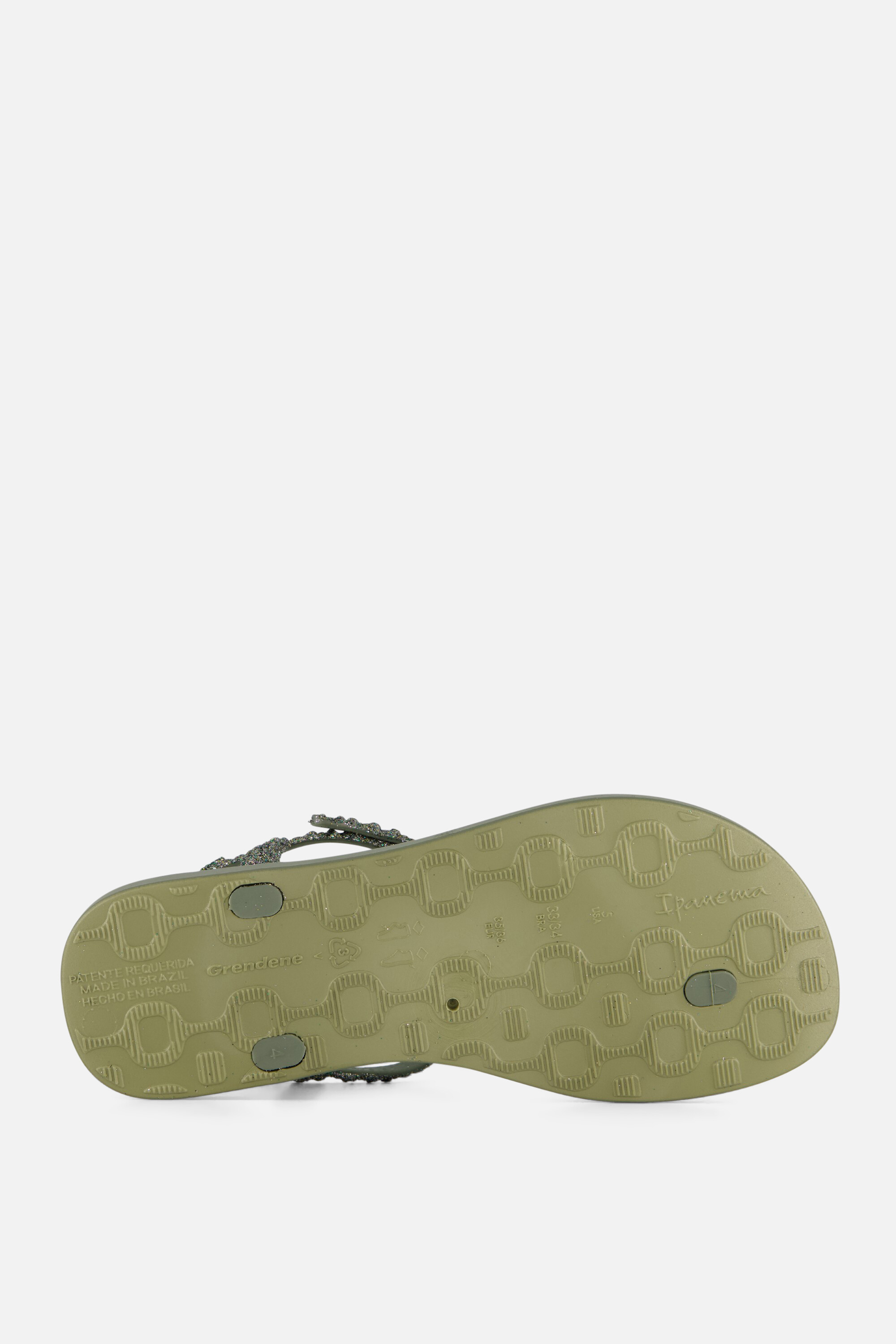 Ipanema Class Brilha Sandalen groen Rubber afbeelding 2
