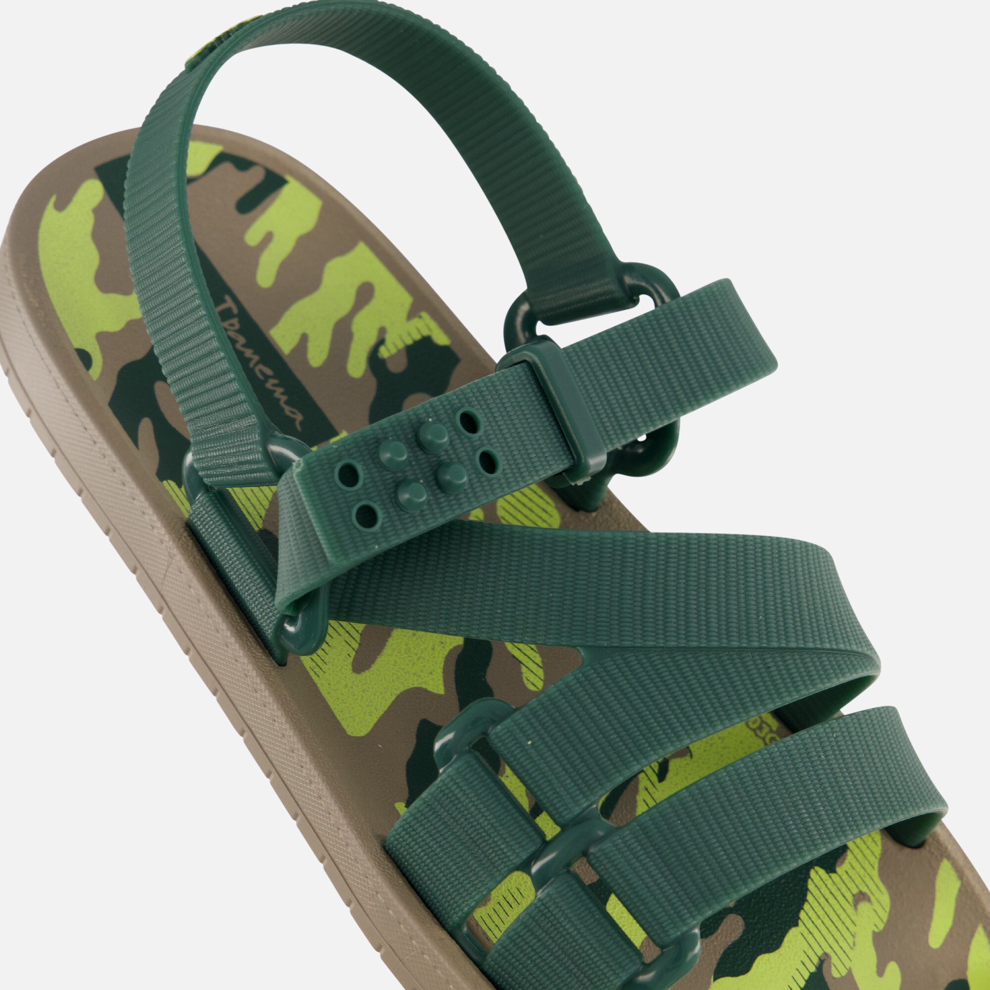 Ipanema Passatempo Papete Sandalen groen Rubber afbeelding 3