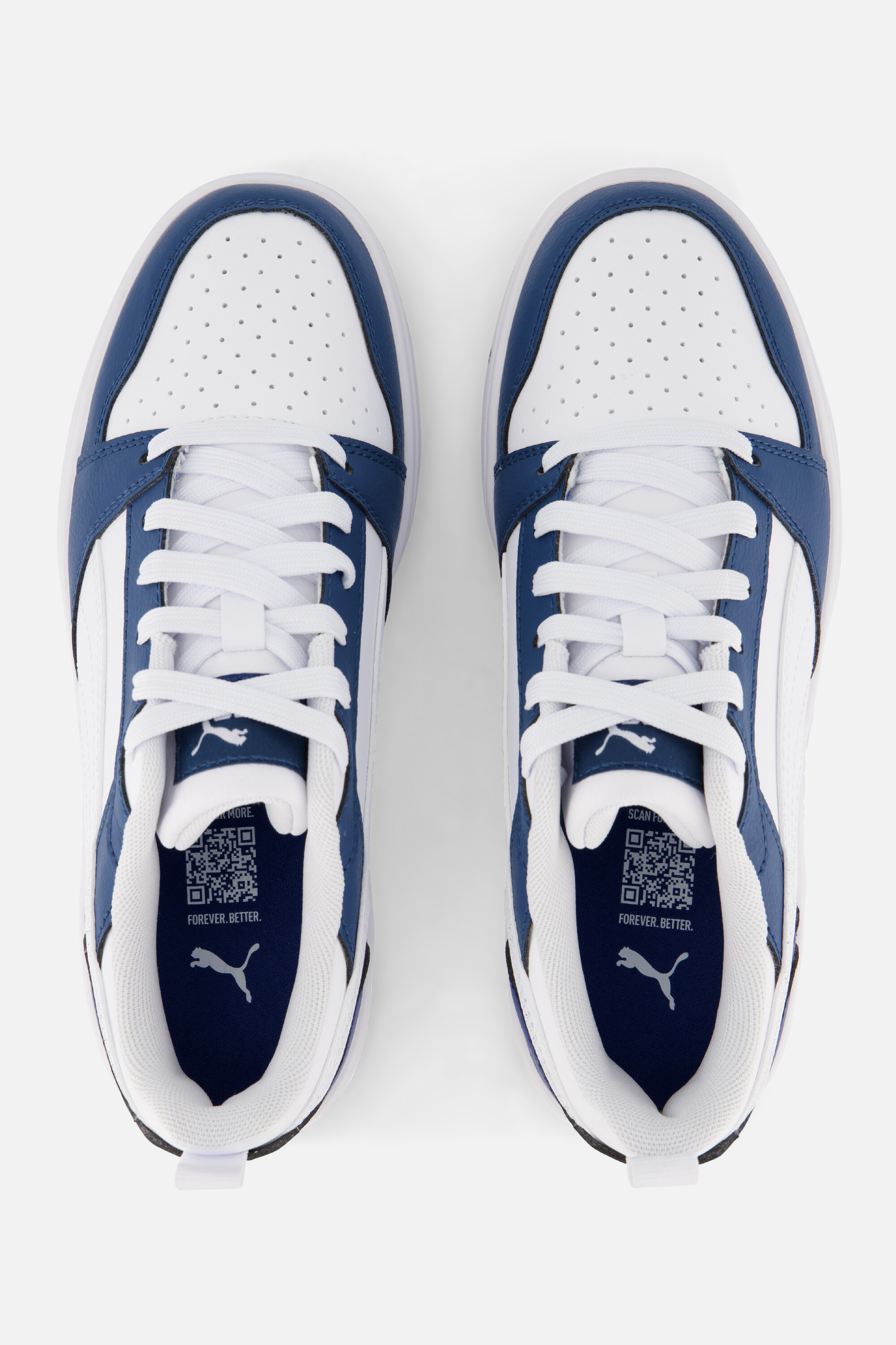 Puma Rebound v6 Lo Sneakers blauw Synthetisch afbeelding 2