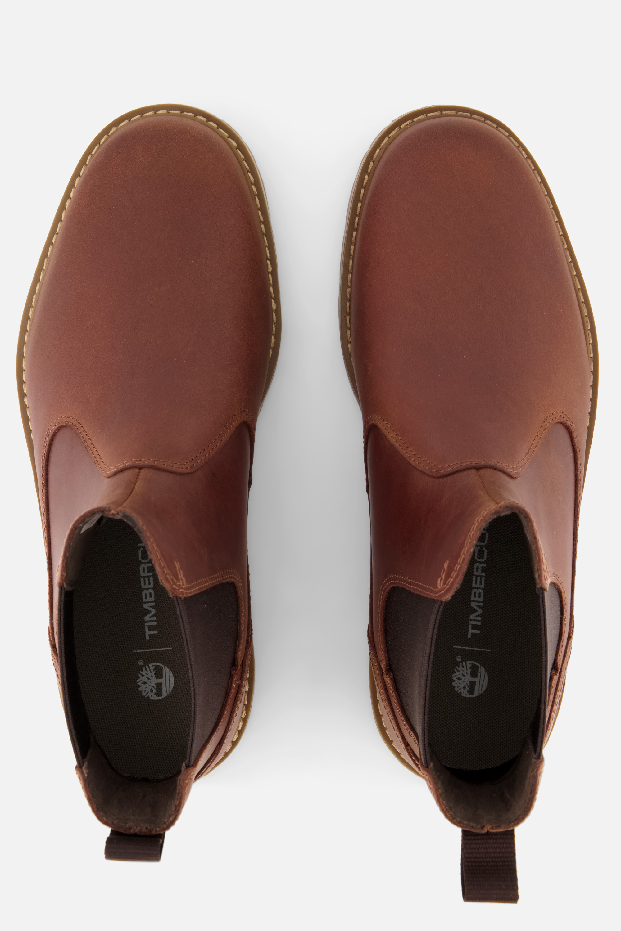 Timberland Britton Road Mid Chelsea boot cognac afbeelding 2