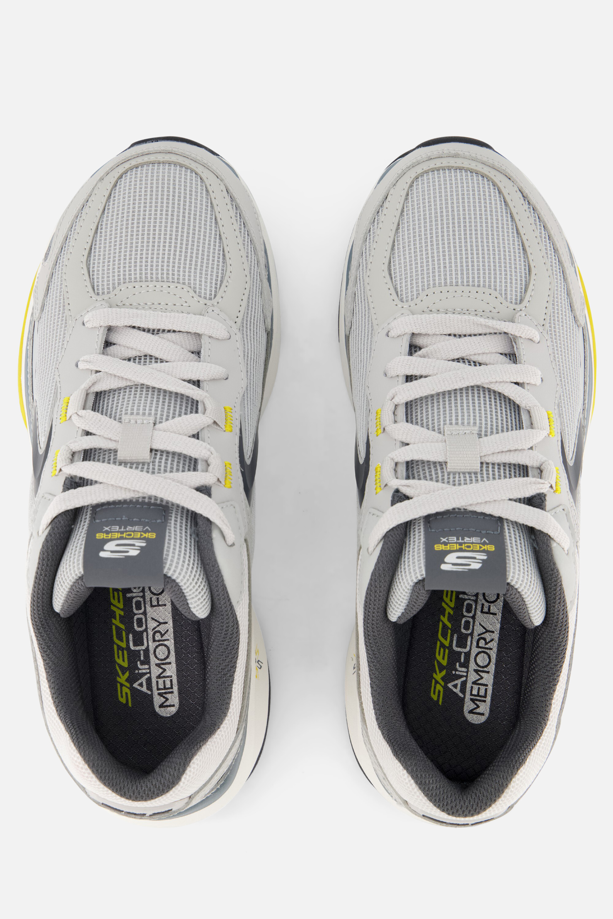Skechers Vertex Arke Sneakers grijs Textiel afbeelding 2