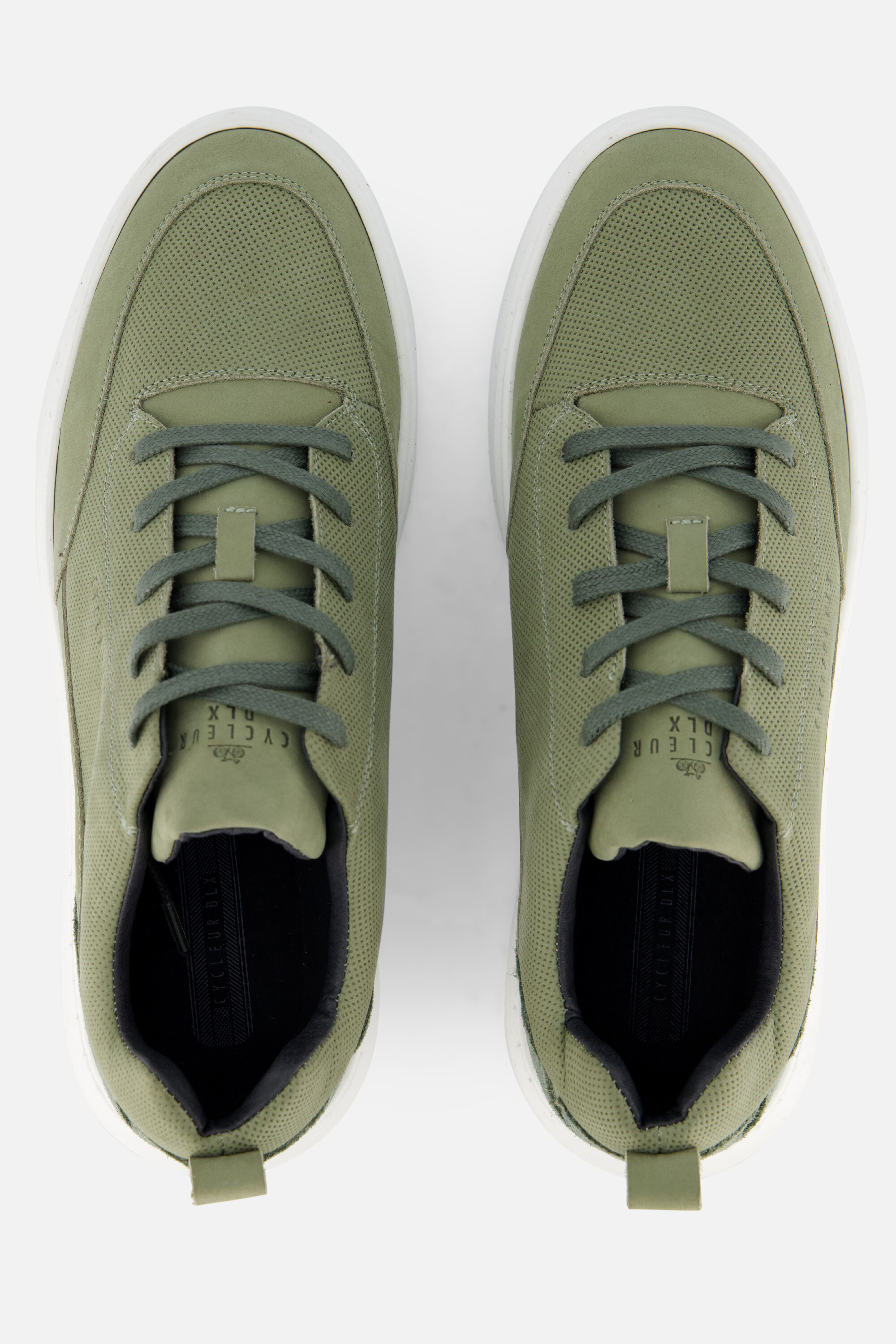 Cycleur de Luxe Roturier Sneakers groen Nubuck afbeelding 2