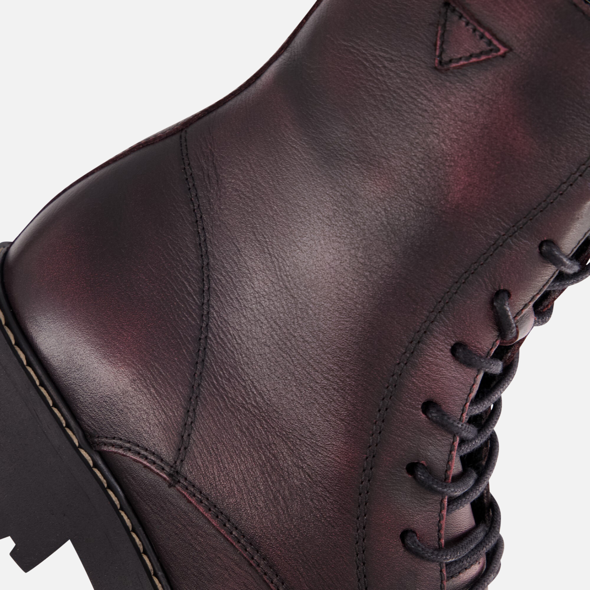 Cellini Veterboots rood Leer afbeelding 4