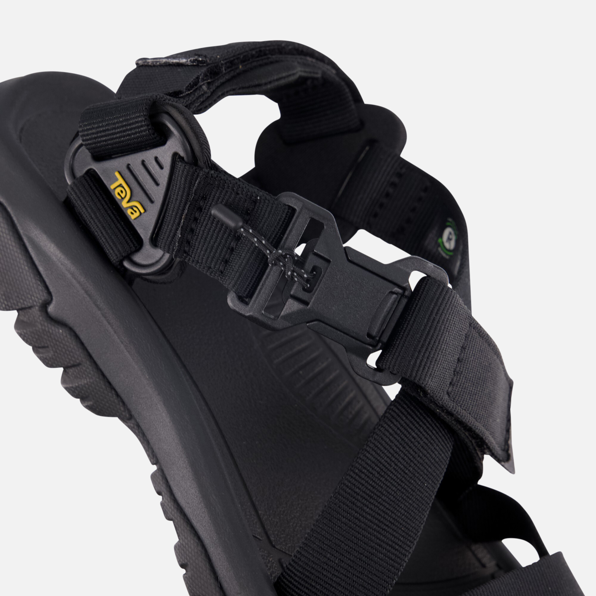 Teva Hurricane Terra Dactyl Sandalen zwart Textiel afbeelding 3