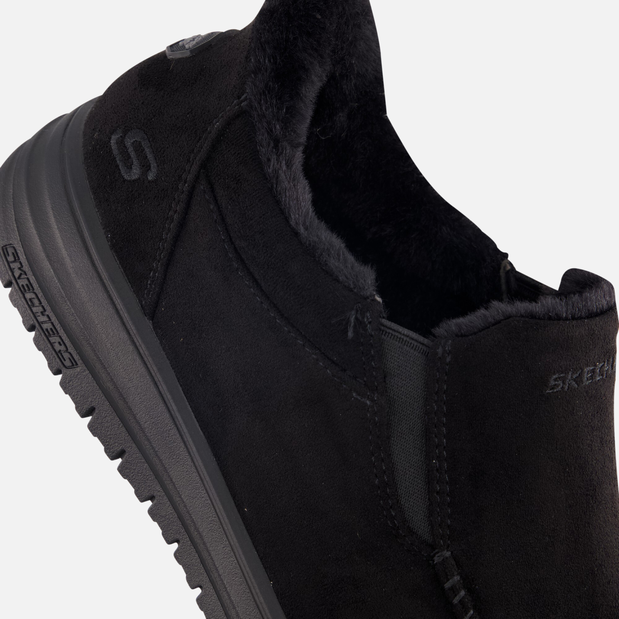 Skechers Murette Scofield Pantoffels zwart Textiel afbeelding 4