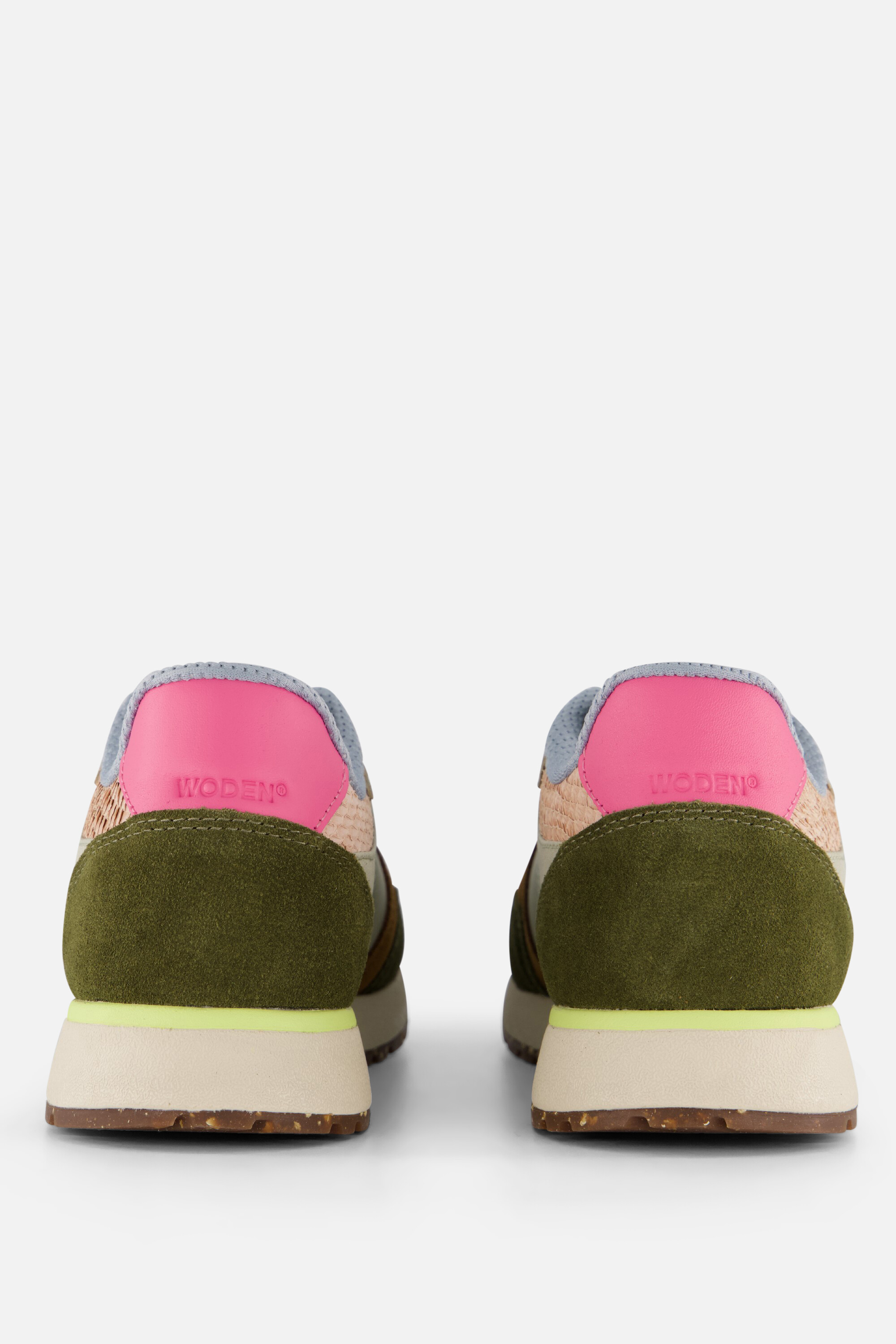 Woden Ronja Sneakers groen Leer afbeelding 2