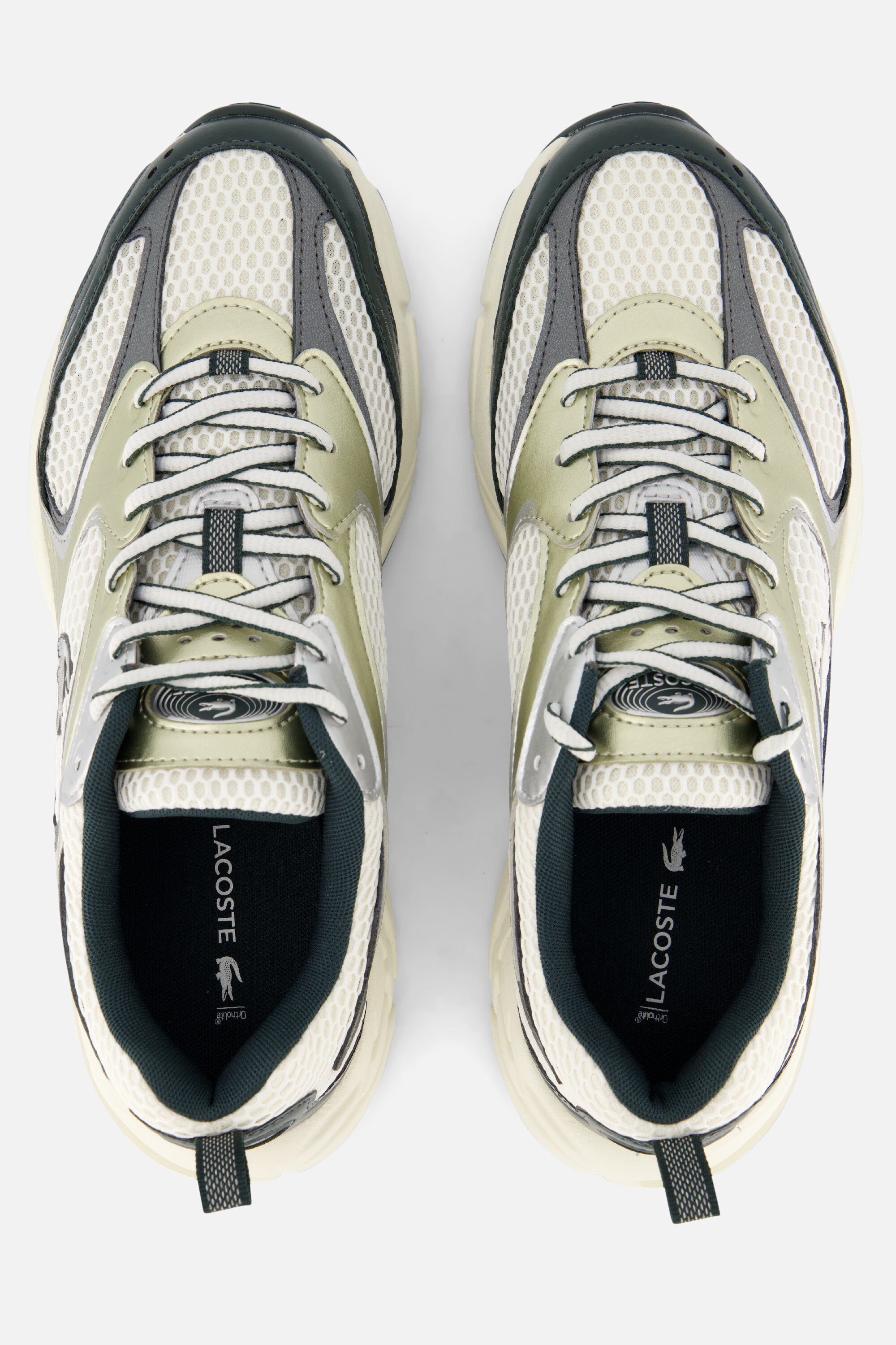 Lacoste Storm 2K Sneakers wit Pu afbeelding 2