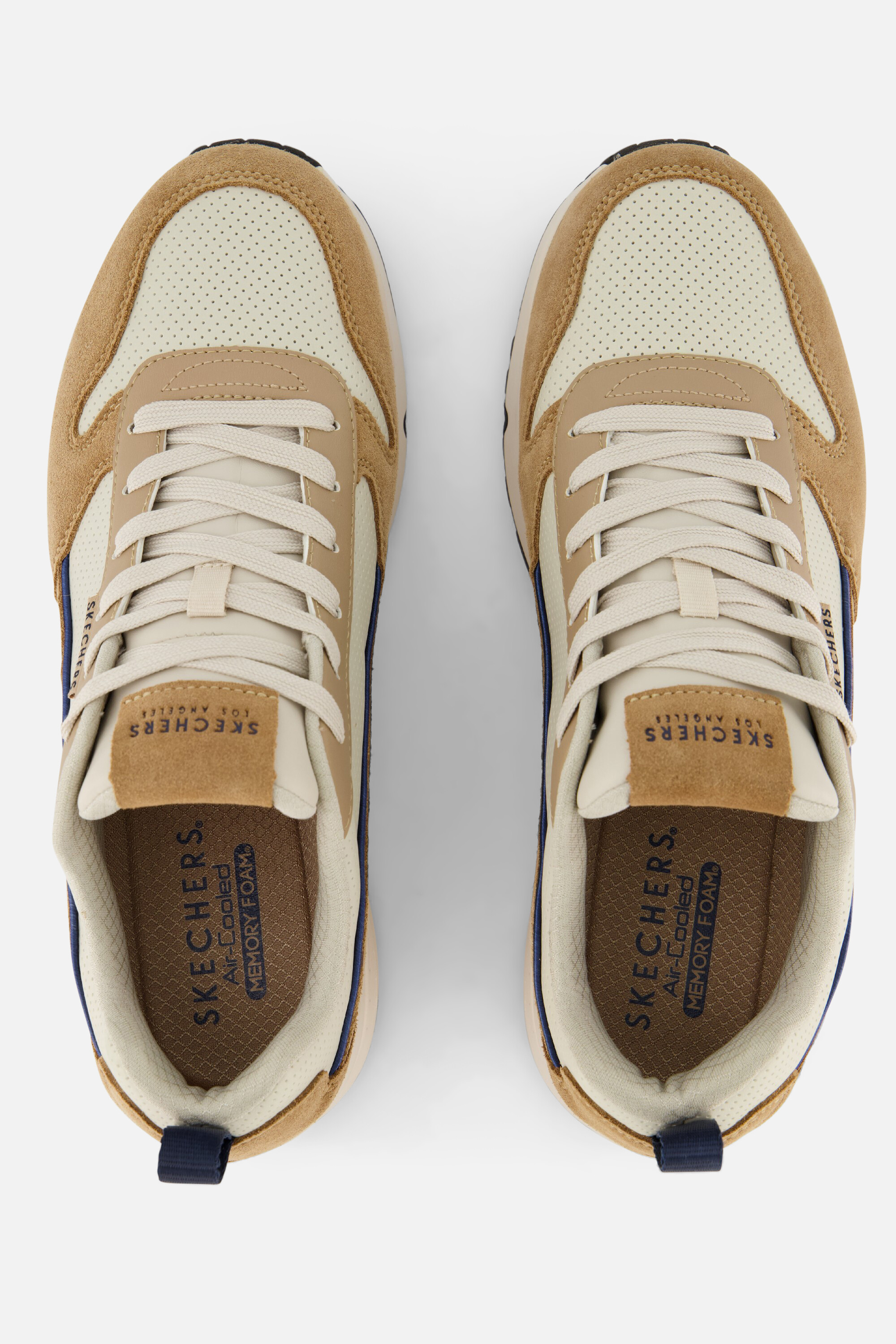Skechers Uno Stacre Sneakers beige Suede afbeelding 2
