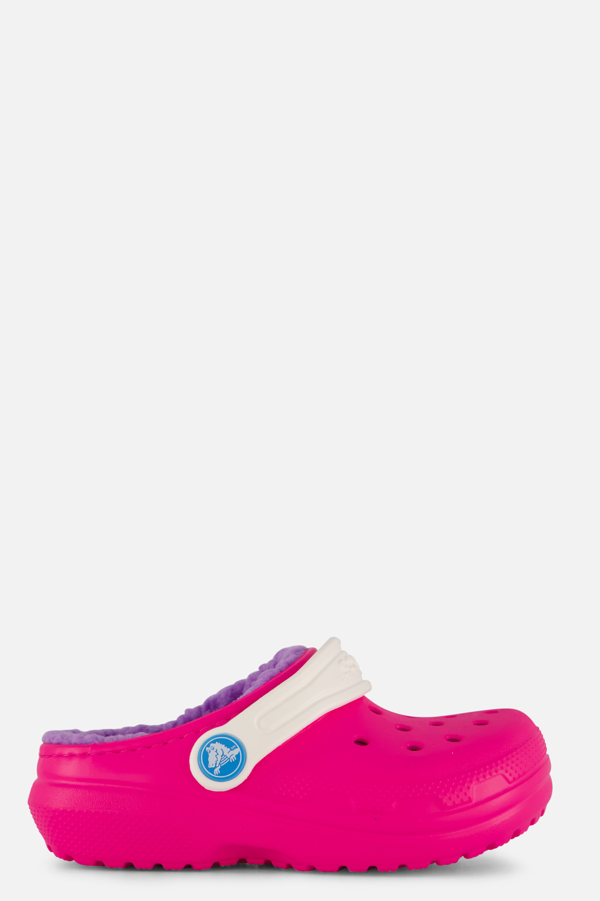 Crocs Classic Lined Clog Slippers roze afbeelding 4