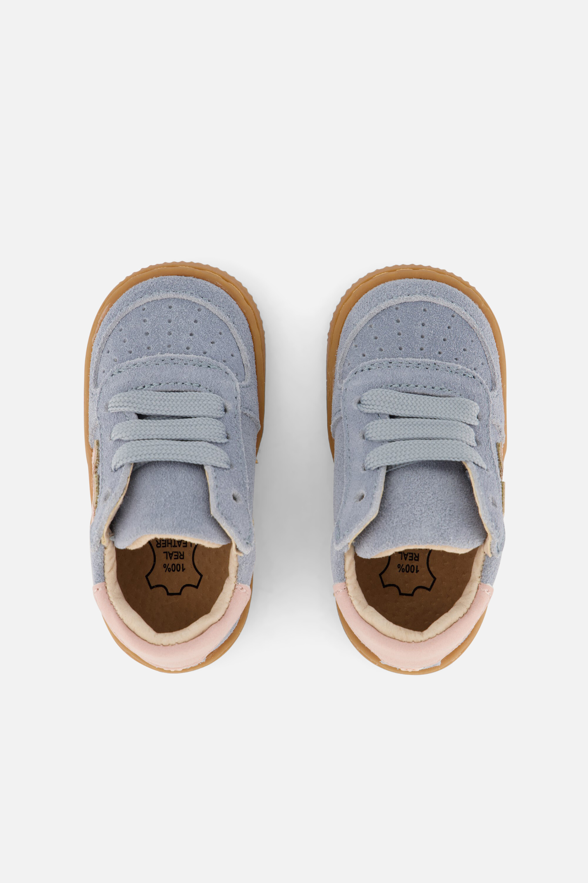 Shoesme Babyschoenen blauw Suede afbeelding 2