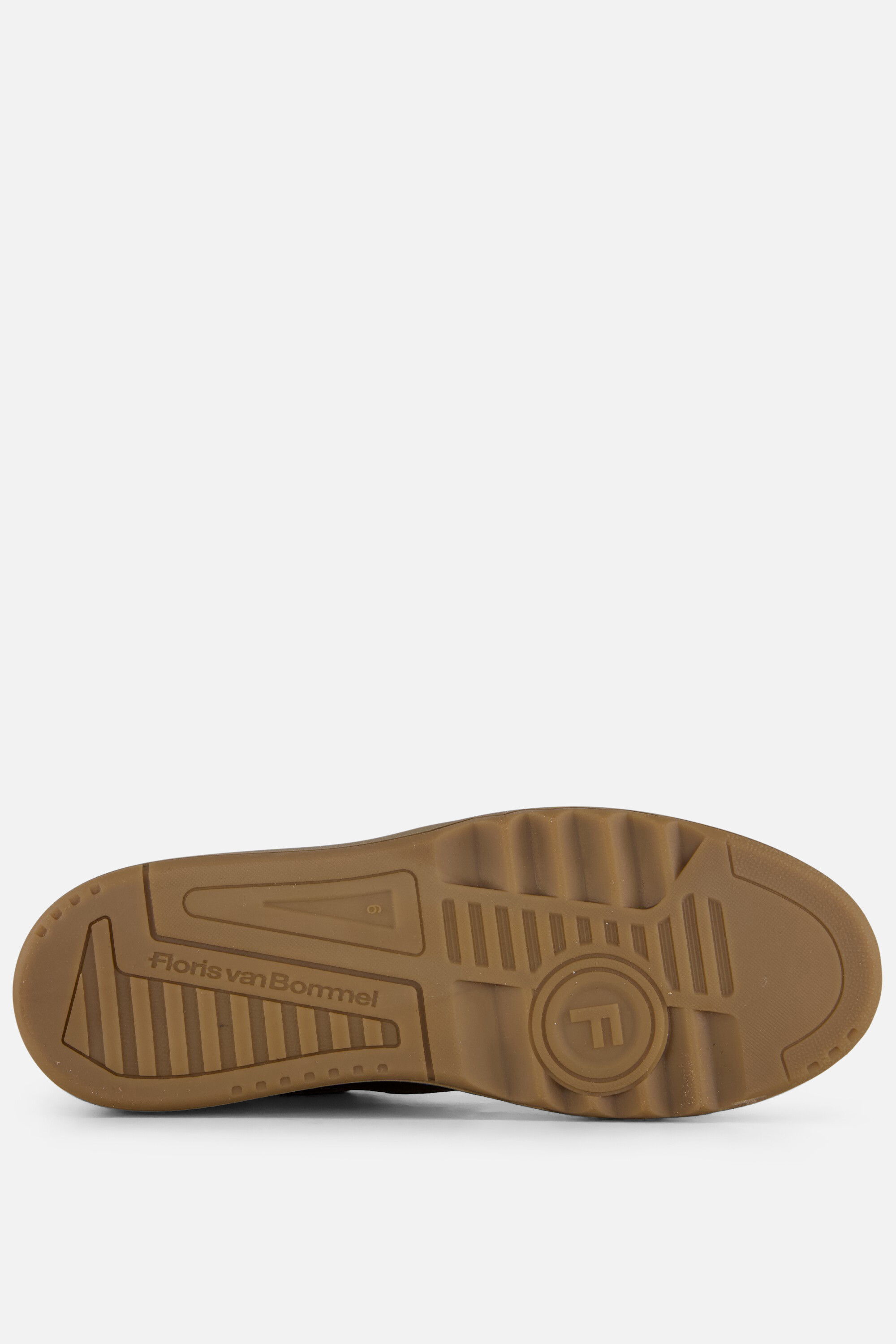 Floris van Bommel De Kupster 05.09 Sneakers taupe afbeelding 3