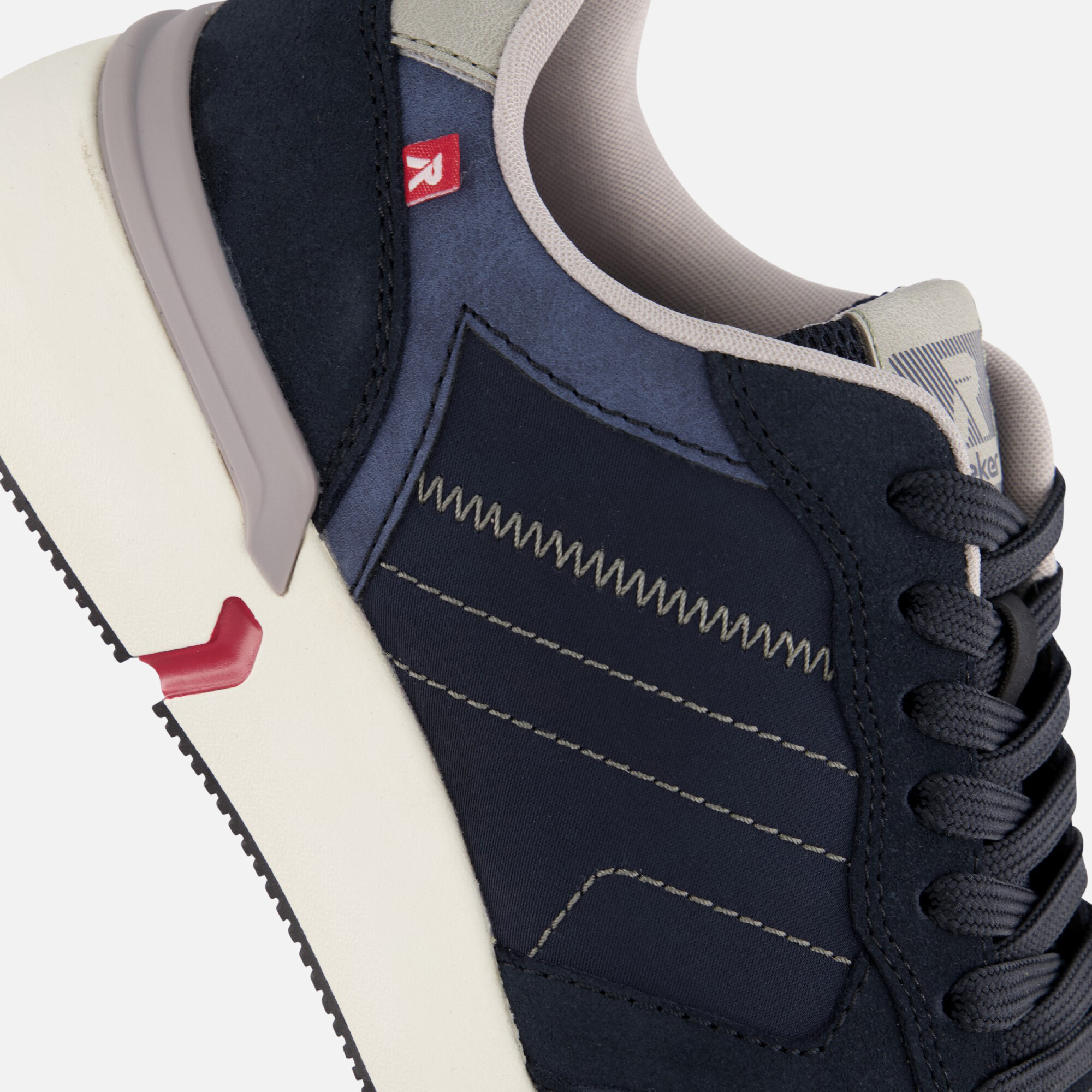 Rieker Evolution Sneakers blauw Leer afbeelding 4