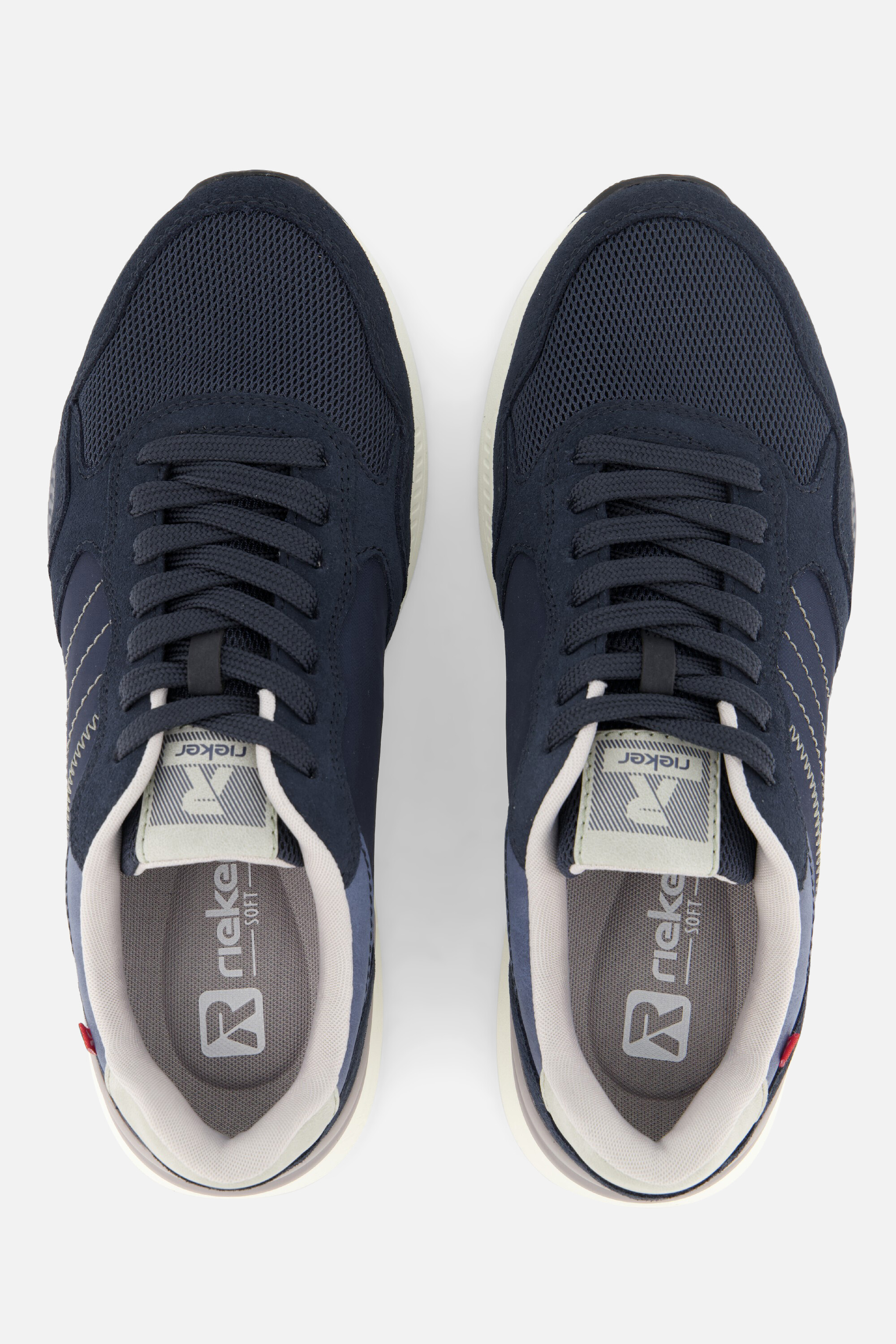 Rieker Evolution Sneakers blauw Leer afbeelding 2