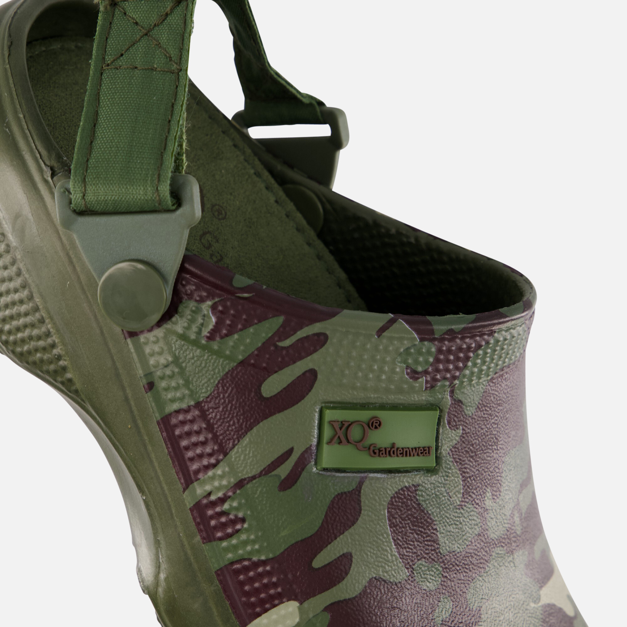 XQ Footwear Garden Clogs groen Rubber afbeelding 3