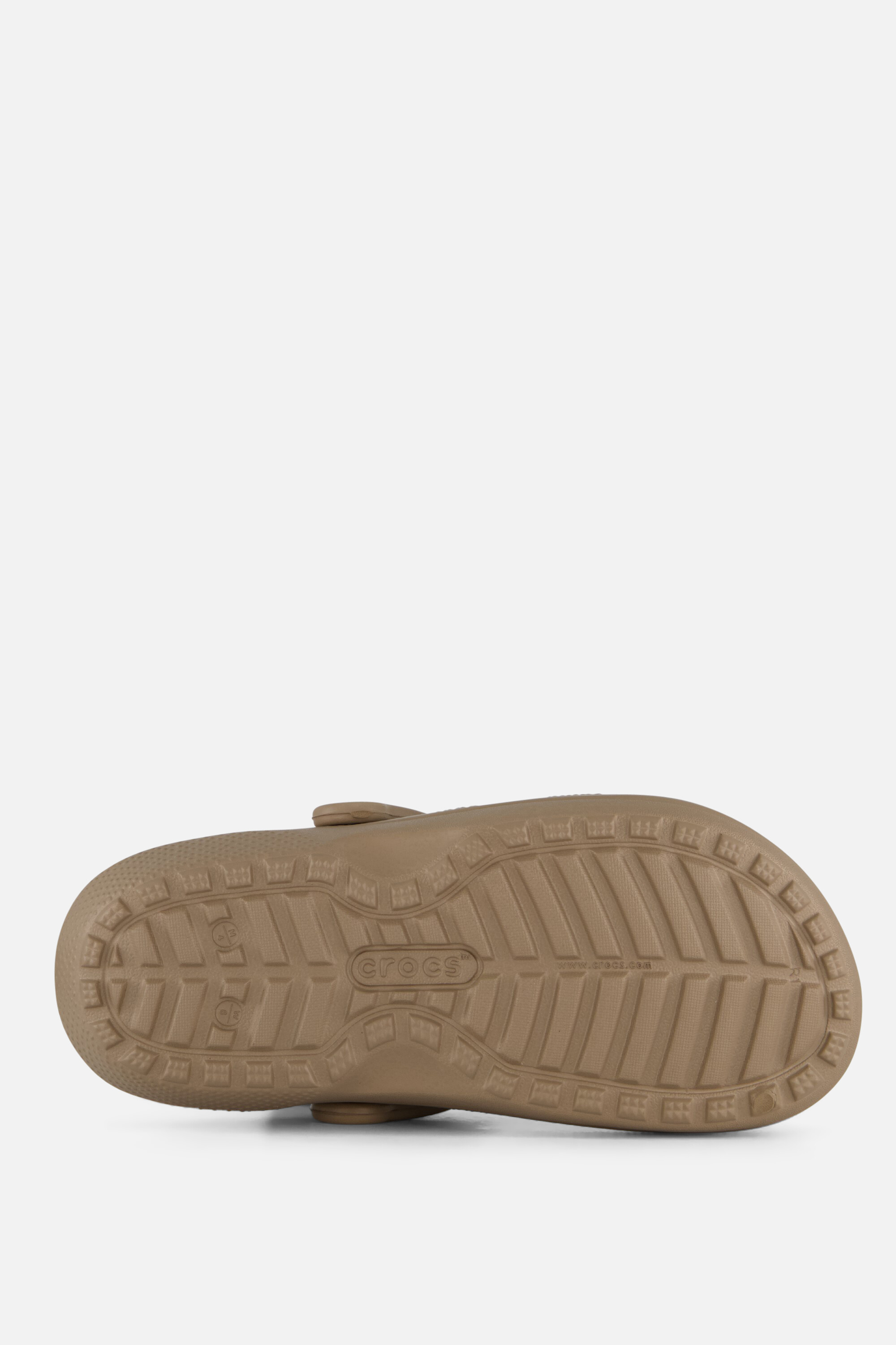 Crocs Classic Fuzz-Lined Slippers beige afbeelding 2