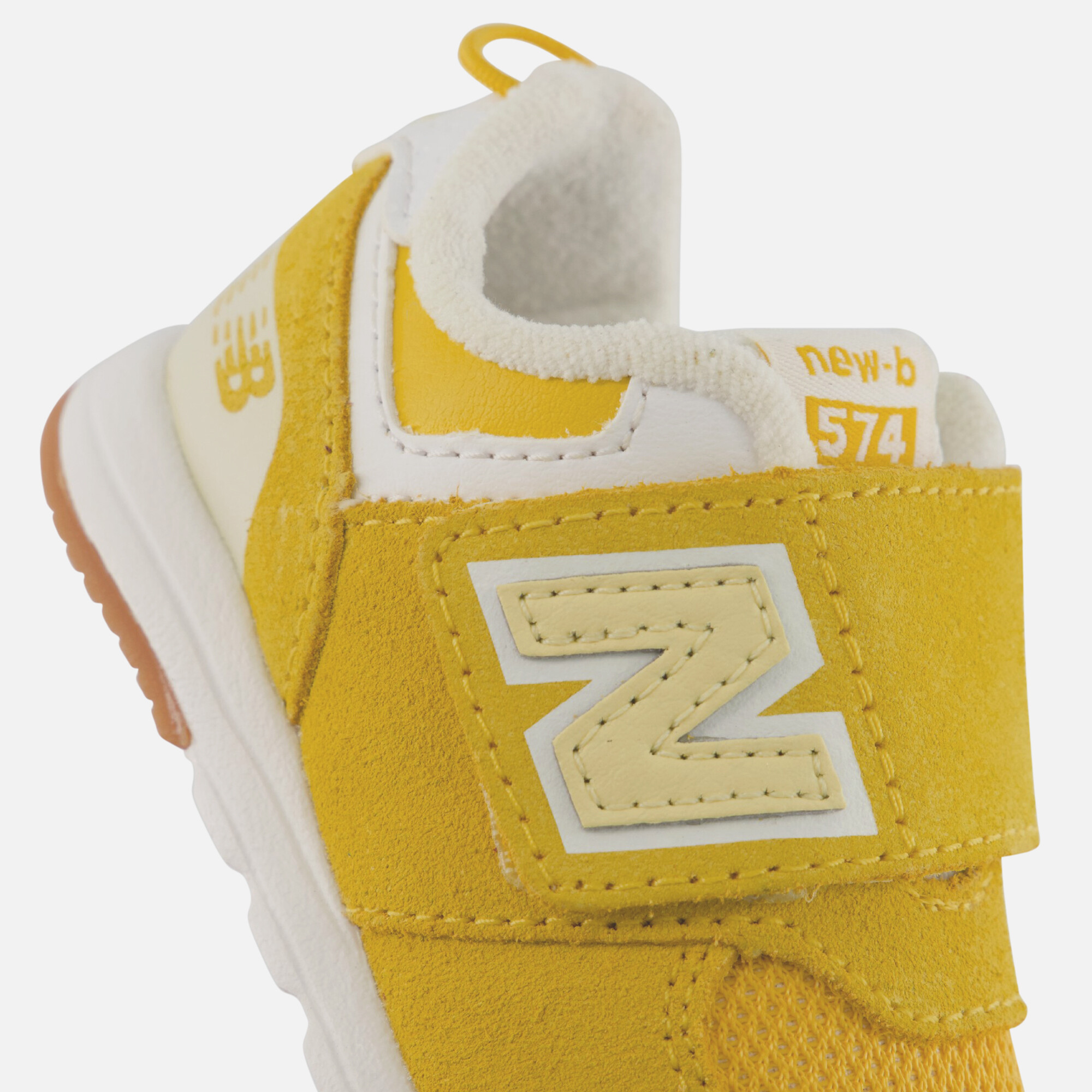 New Balance 574 Sneakers geel Leer afbeelding 4