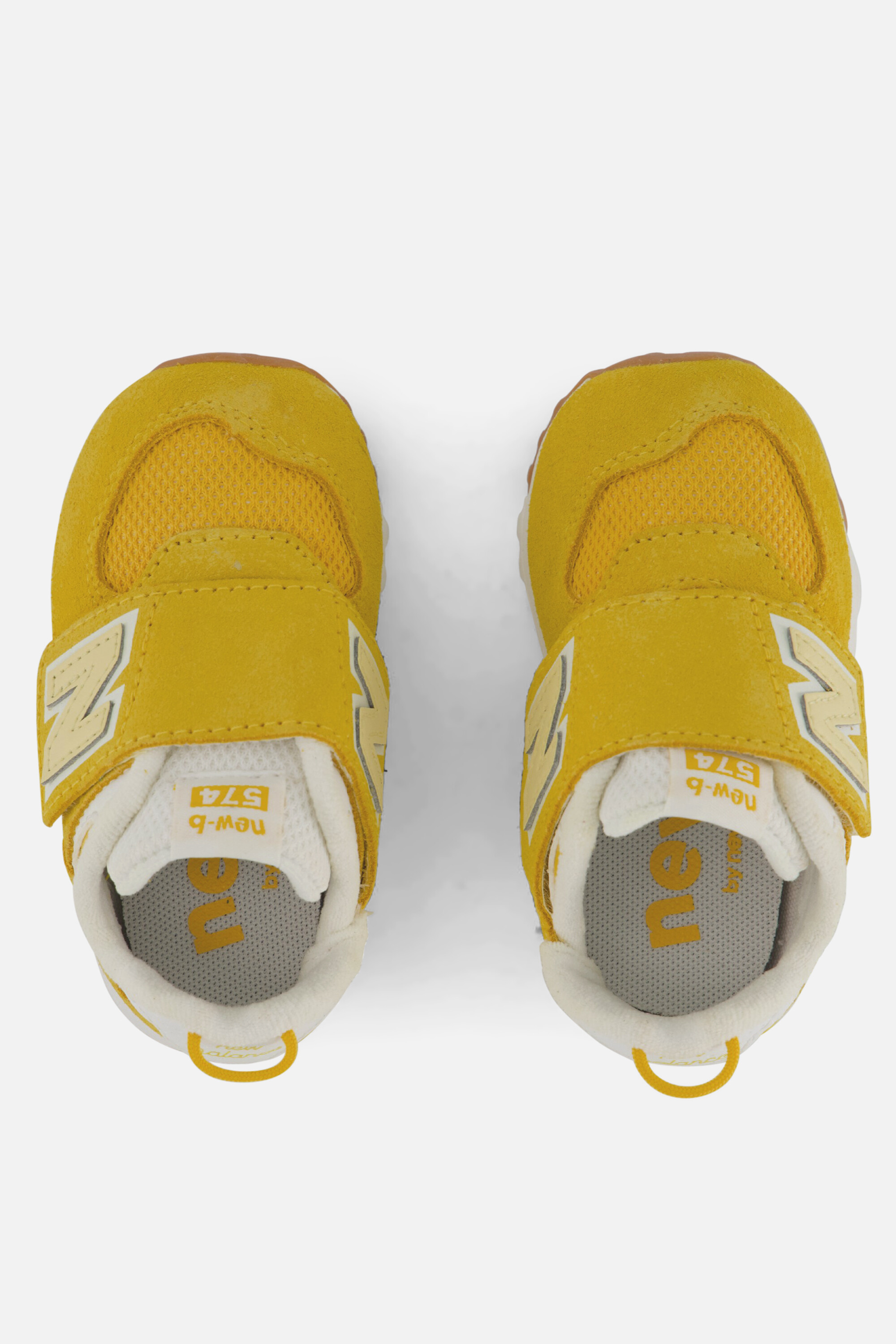 New Balance 574 Sneakers geel Leer afbeelding 2