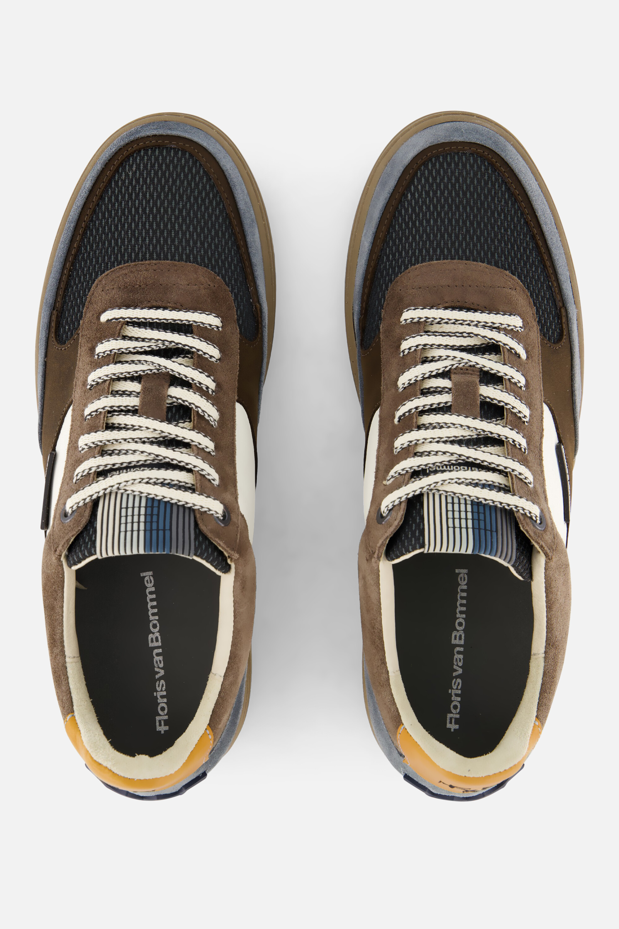 Floris van Bommel De Kupster 05.09 Sneakers taupe afbeelding 2