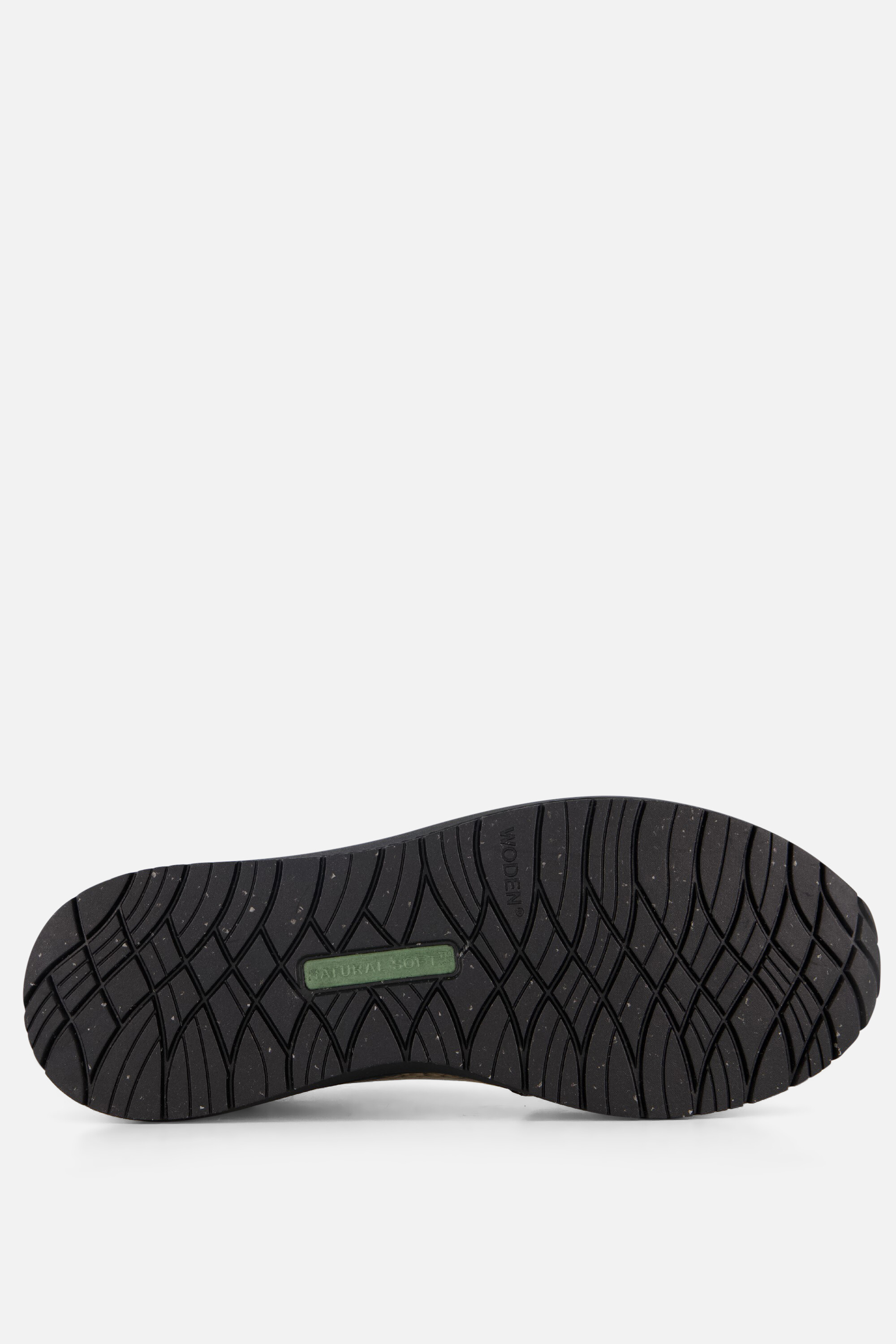Woden Nora Natural Soft Snake Sneakers zwart afbeelding 3