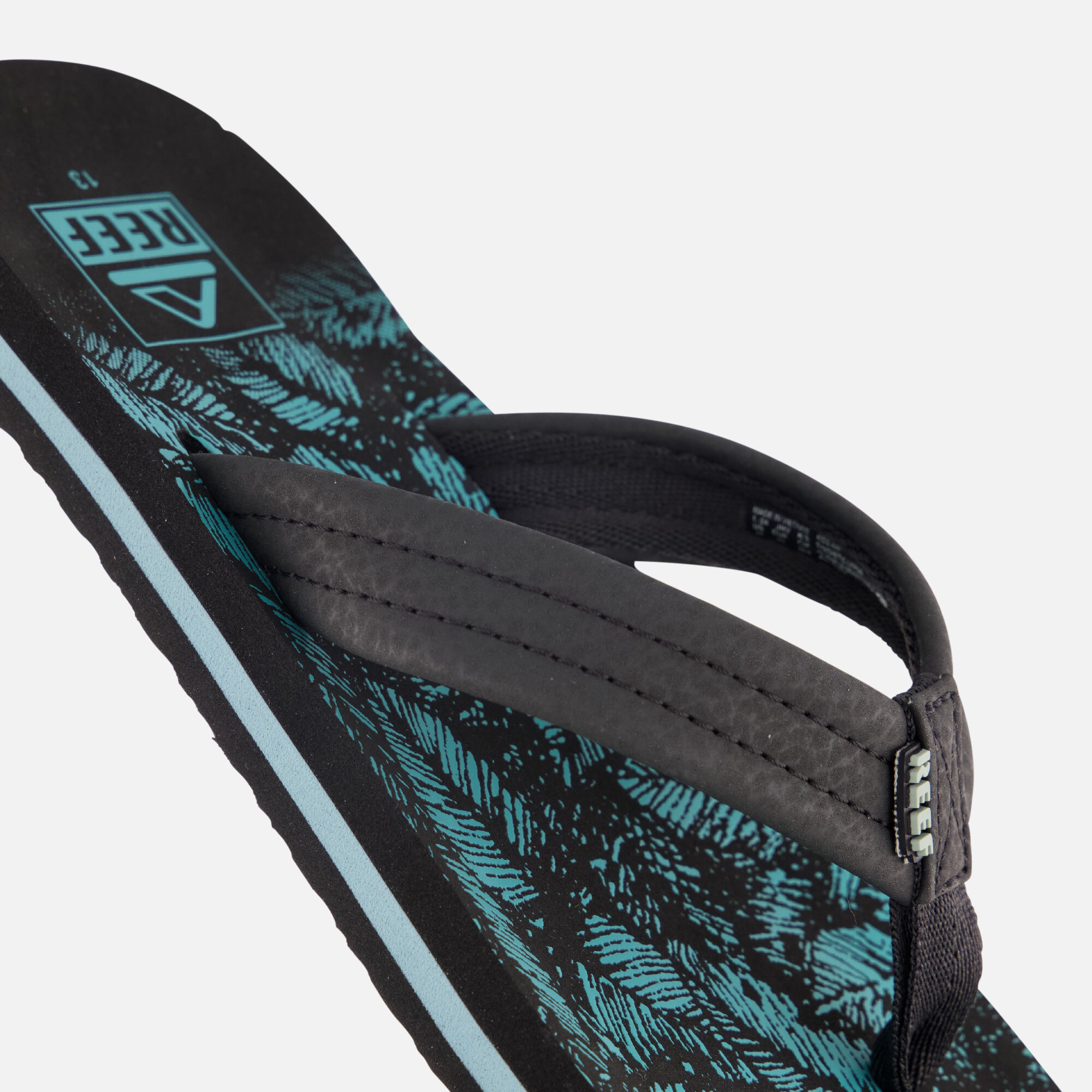 Reef Aquifer Palm Slippers blauw Synthetisch afbeelding 3