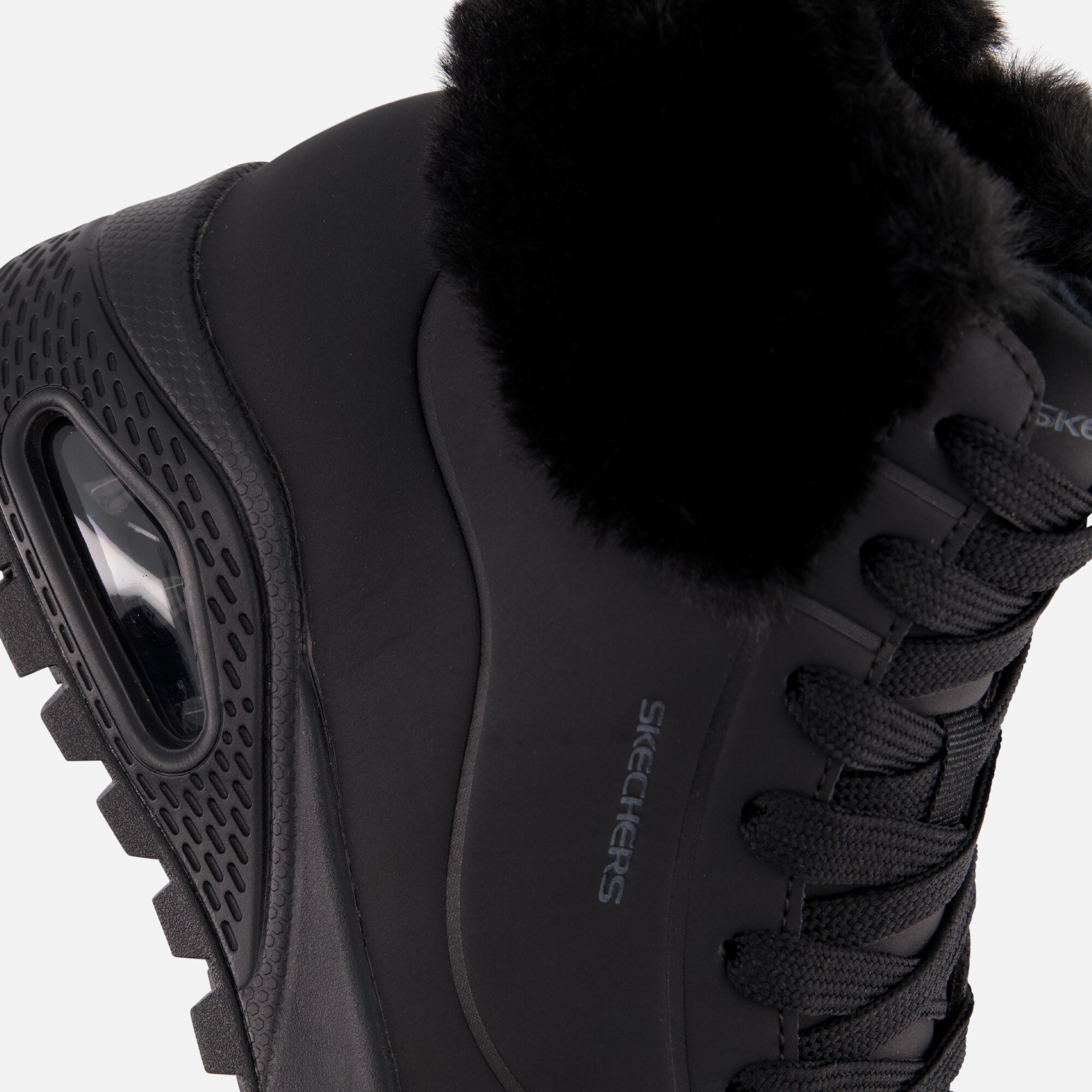 Skechers Uno Rugged Veterboots zwart Synthetisch afbeelding 4
