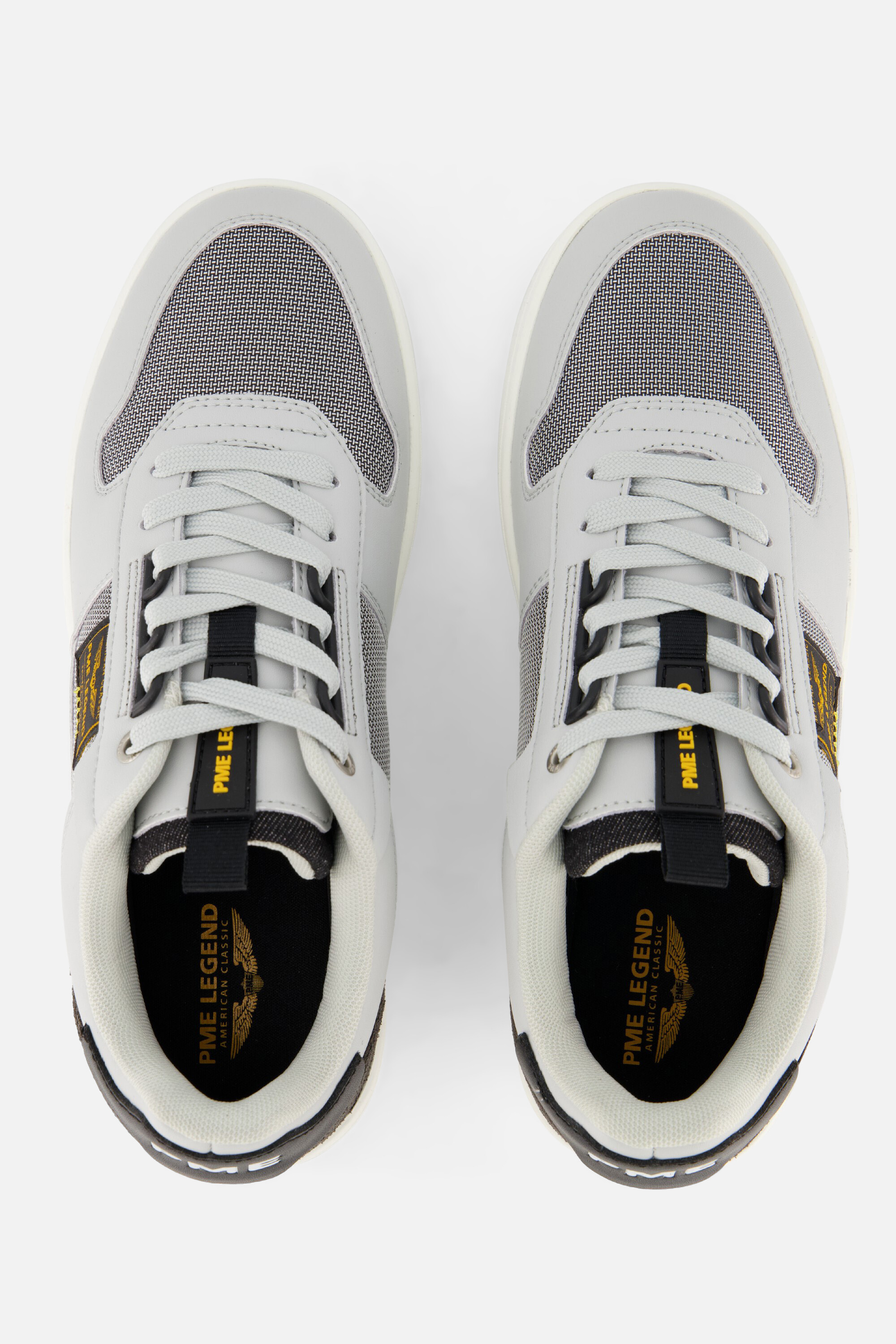 PME Legend Gobbler sneakers grijs Imitatieleer afbeelding 3