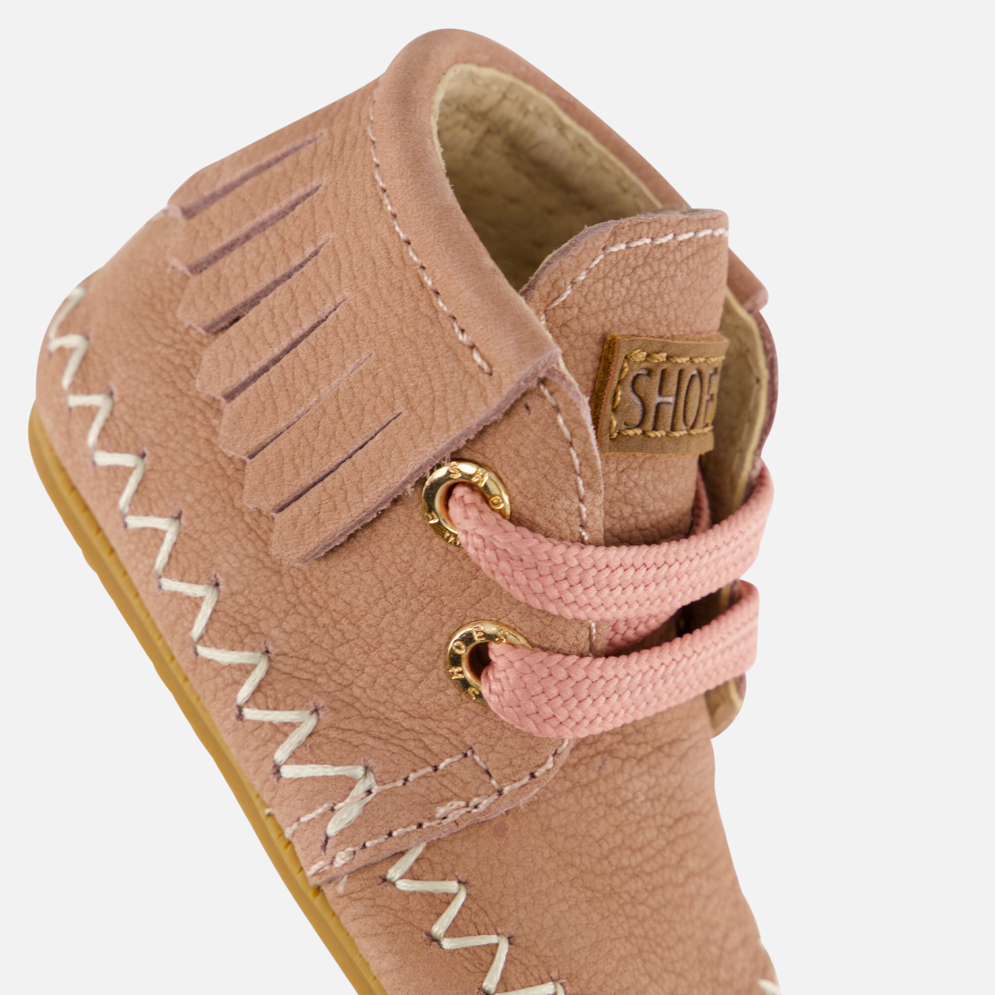 Shoesme Babyschoenen roze Leer afbeelding 4