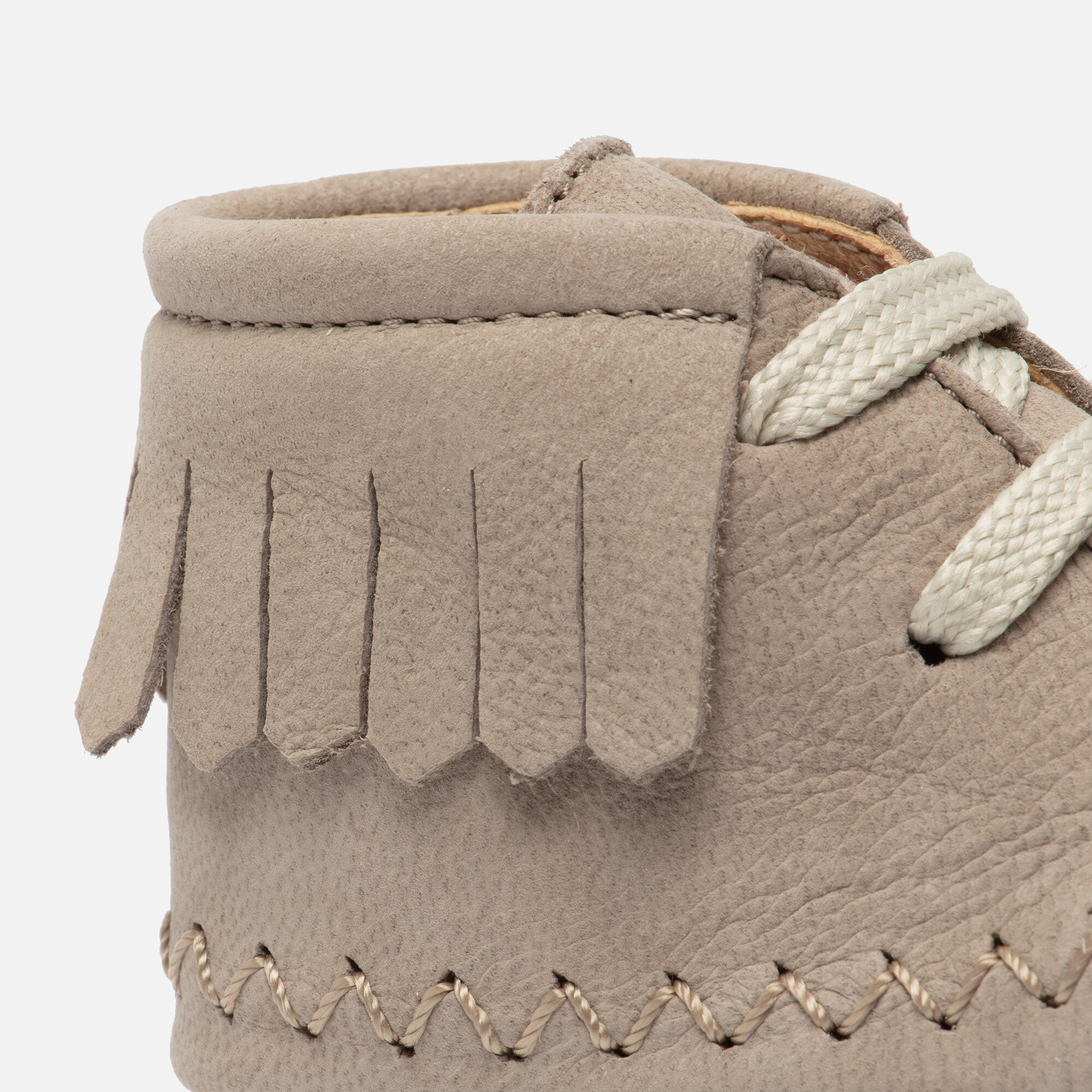 Shoesme Babyschoenen taupe Leer afbeelding 4