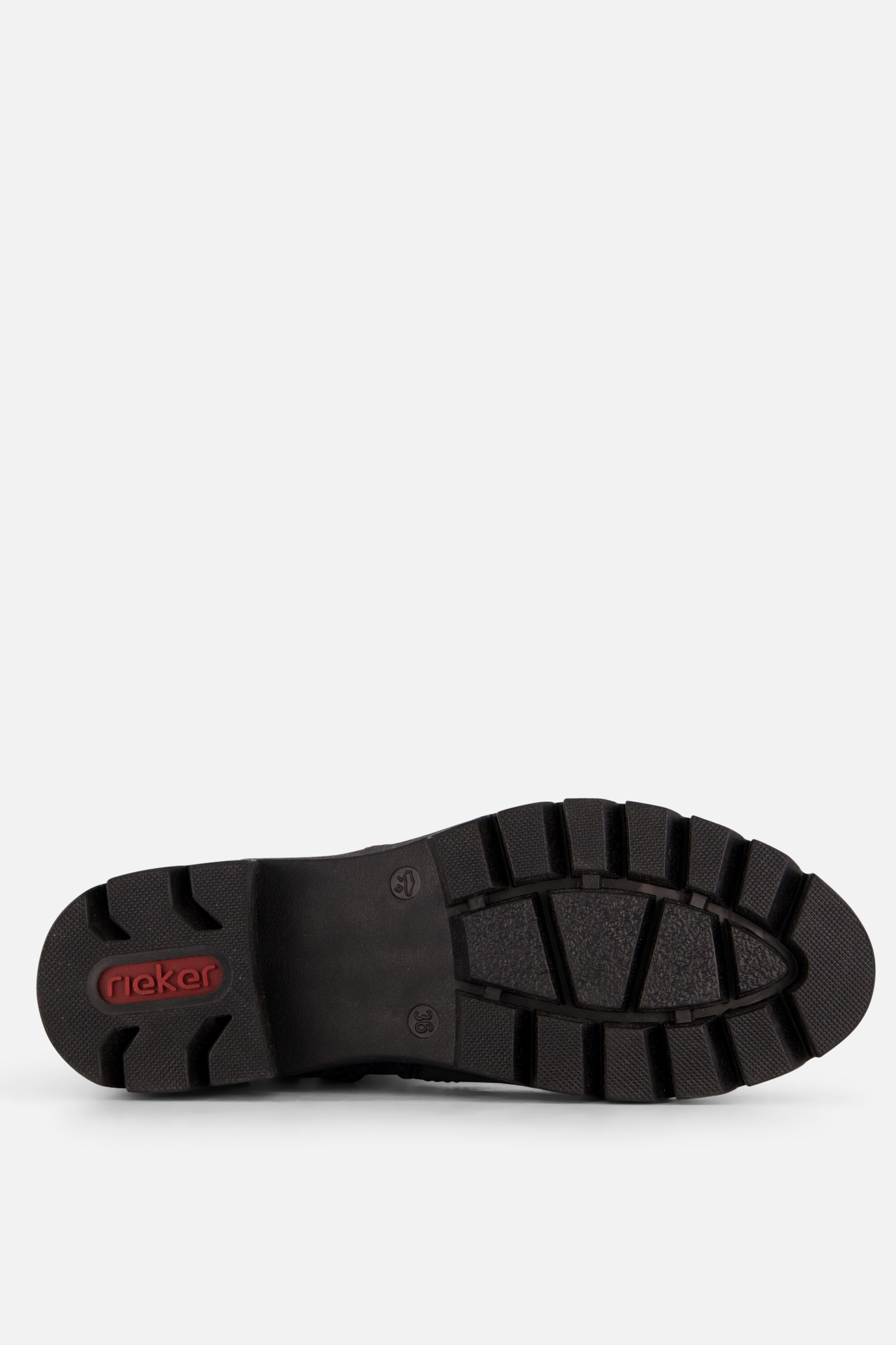 Rieker Enkellaarsjes blauw Nubuck afbeelding 3