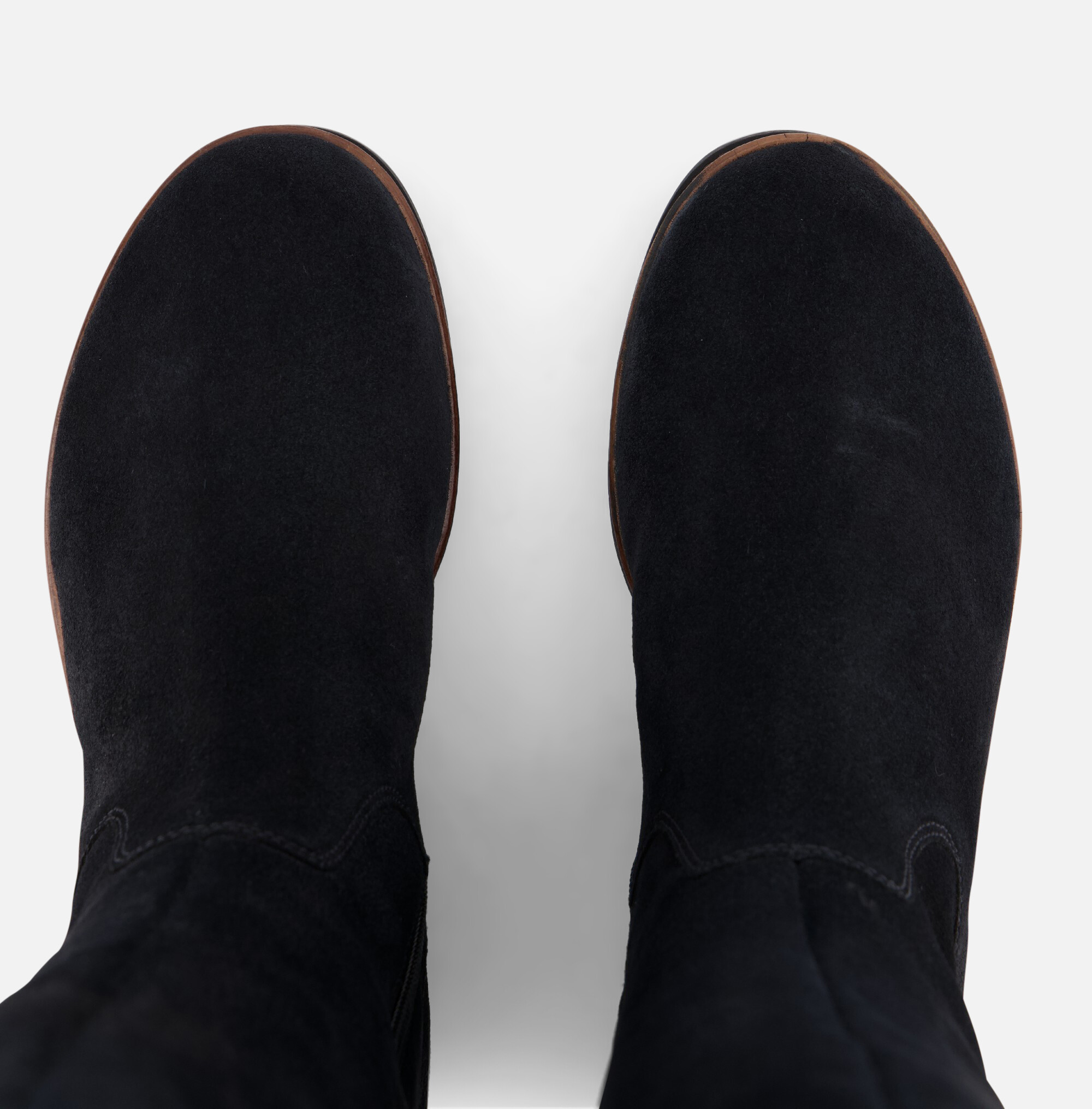 Gabor Hoge laarzen blauw Suede afbeelding 2