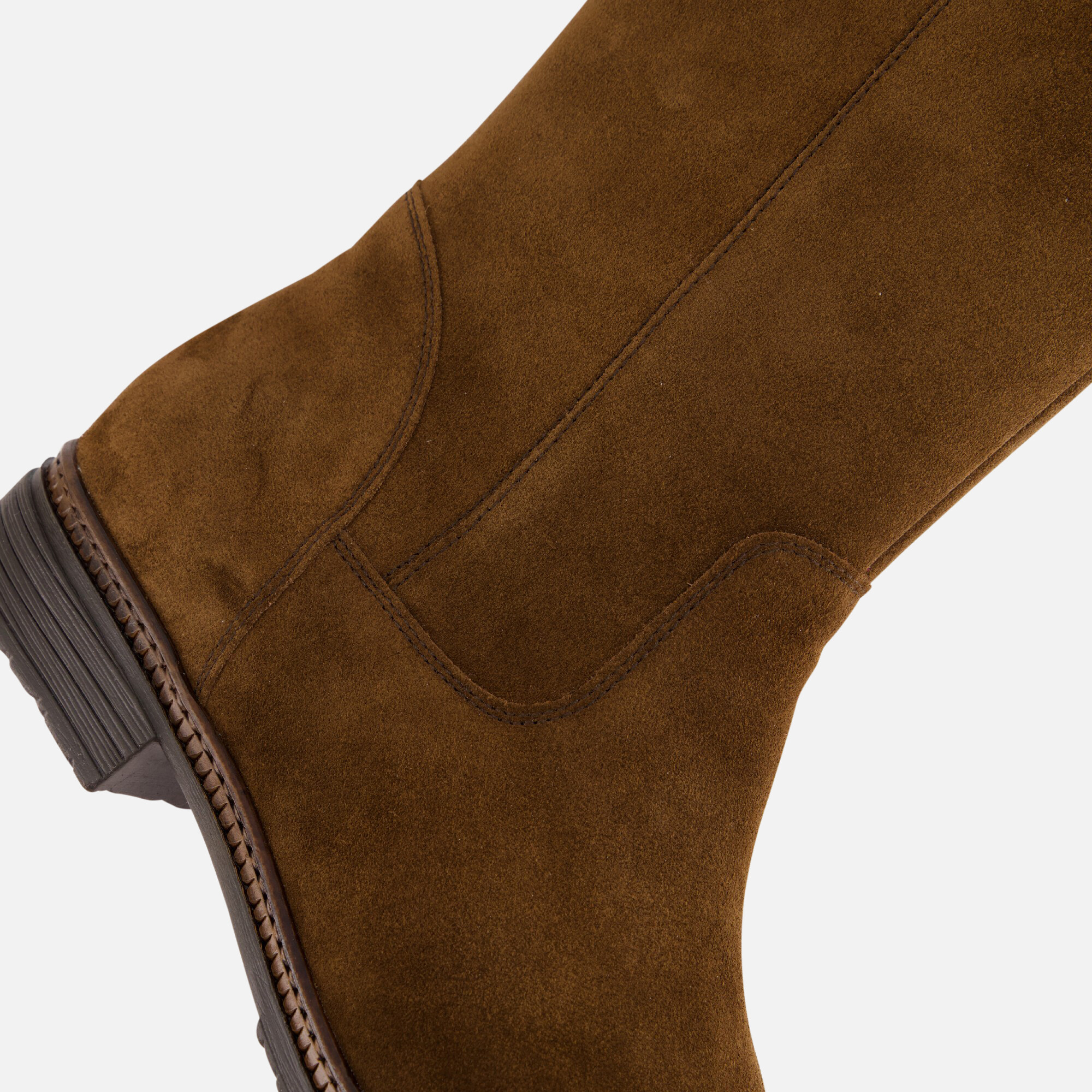 Gabor Hoge laarzen cognac Suede afbeelding 4