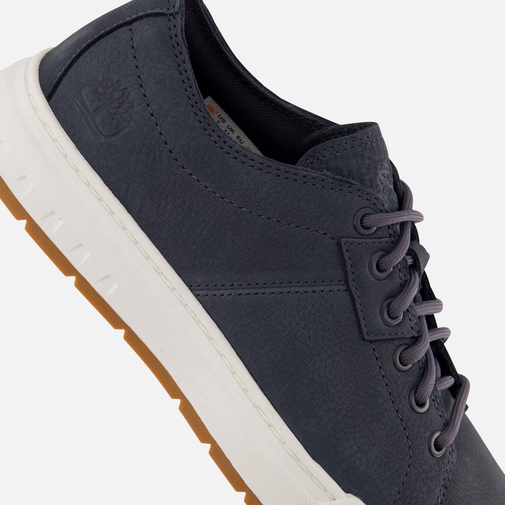 Timberland Maple Grove Sneakers blauw Nubuck afbeelding 4